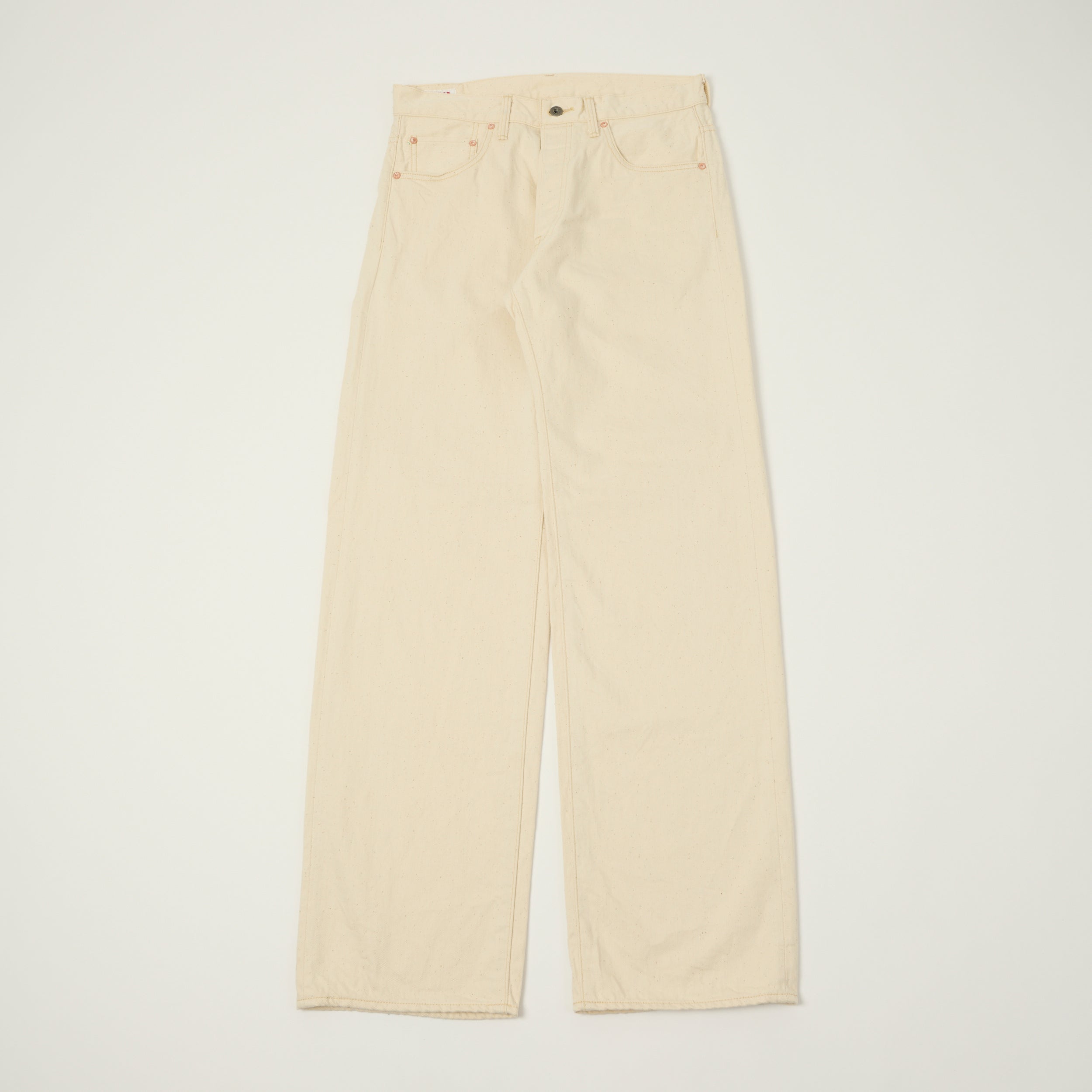 ONI Denim 200-EC 15oz Wide Straight Jean - Ecru