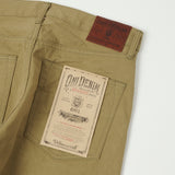 ONI 206-BRD 'British Drill' Neat Loose Straight Jean - Tan One Wash