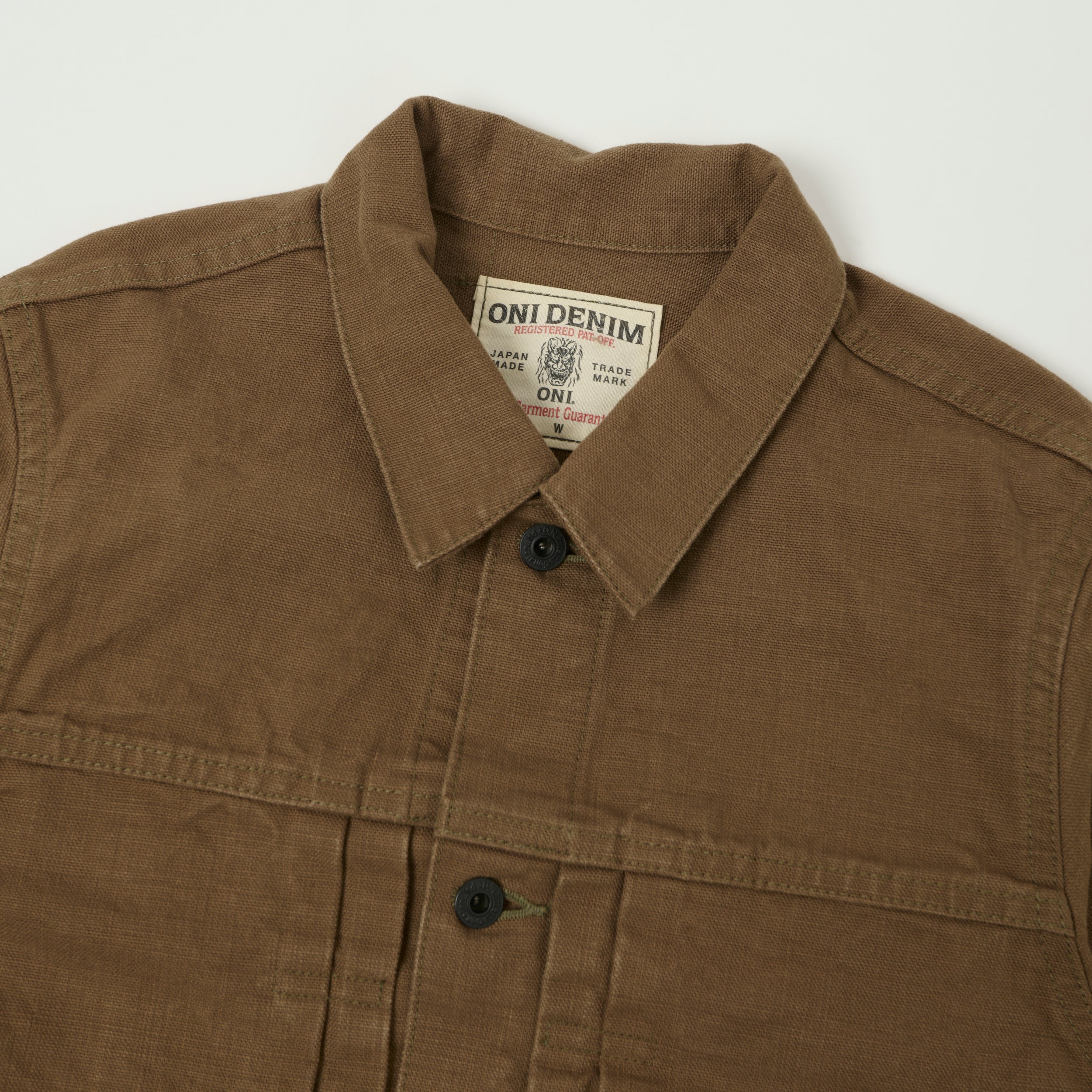 ONI Denim 01507-HOX-OLB 13oz Sulfur Dyed Canvas Type I Denim