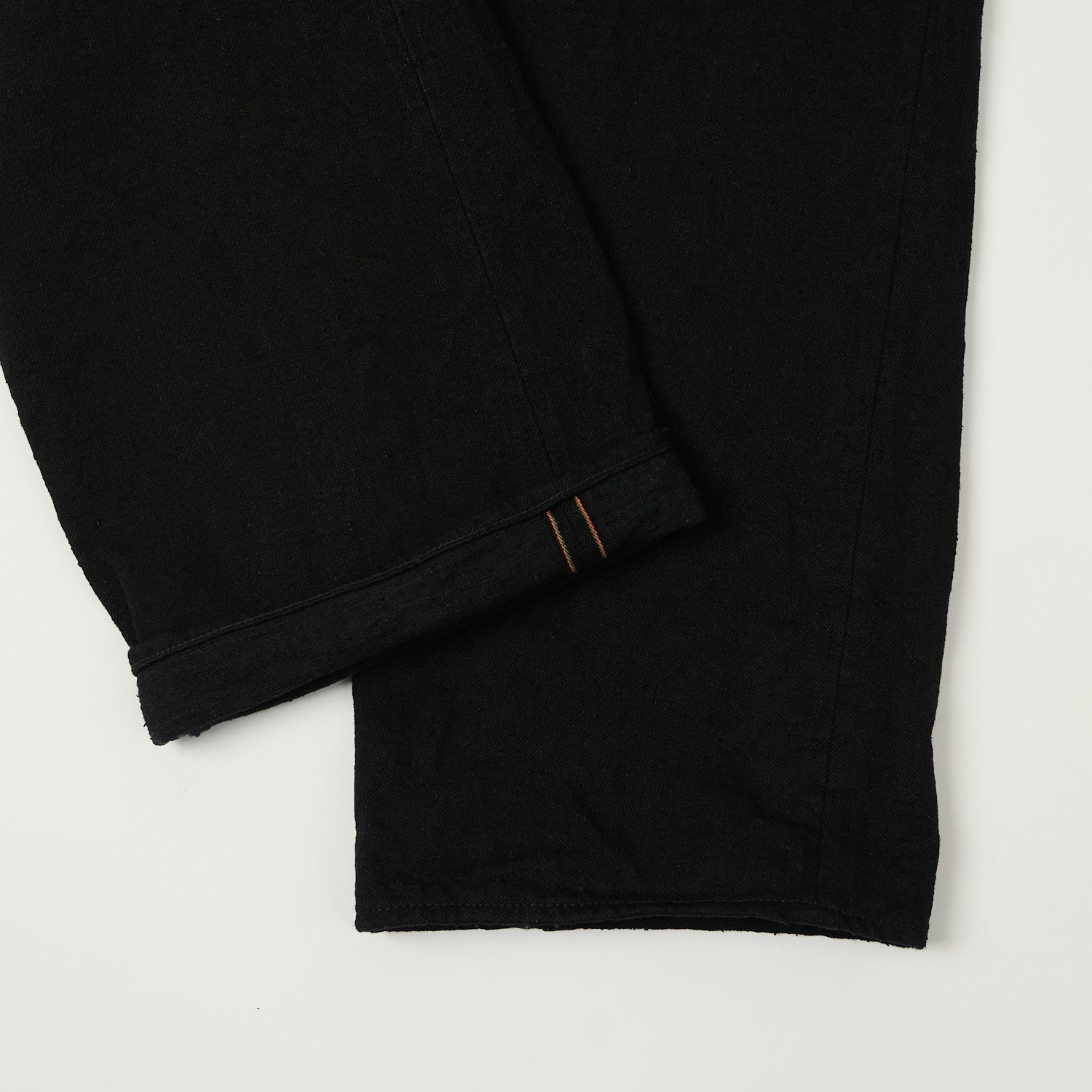 ONI Denim 222-CCDBKBK 'Crushed Concrete Denim' 15oz Extra Wide Straight Jean - Black