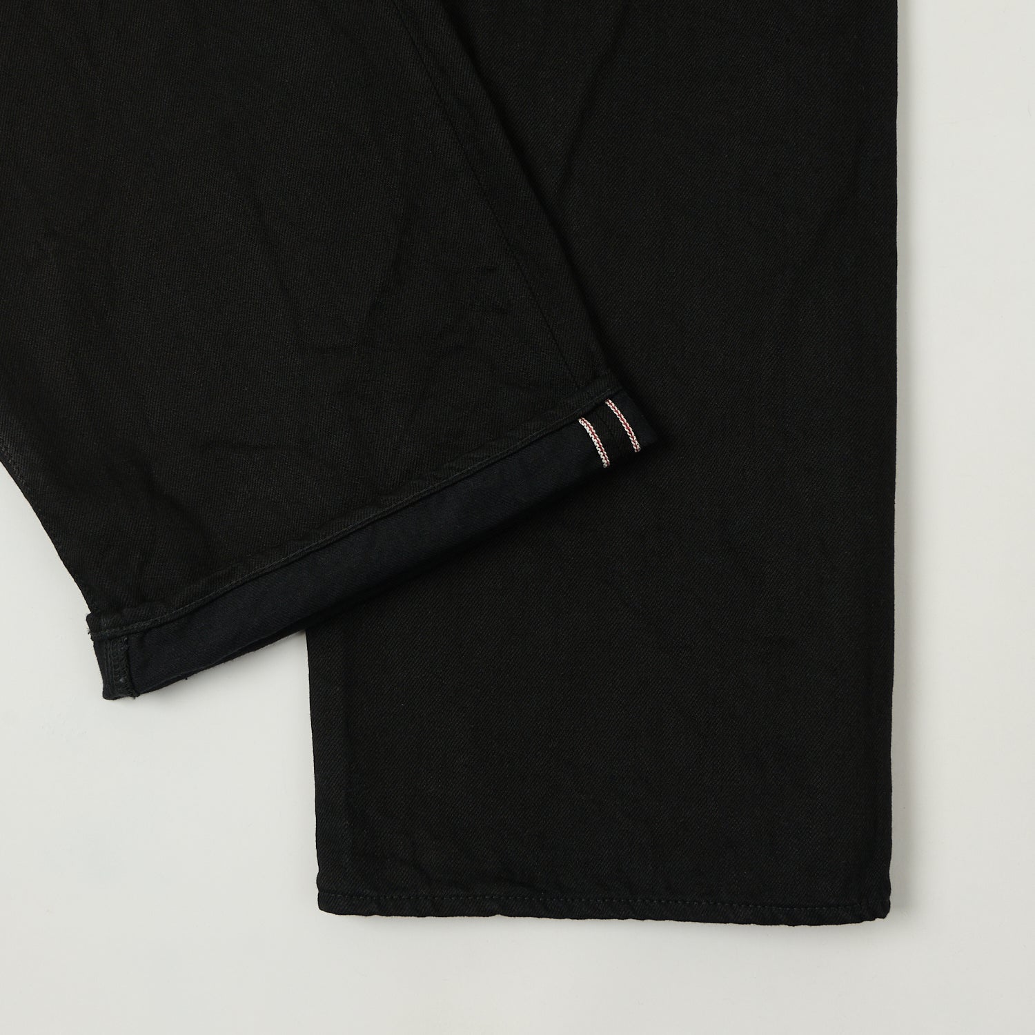 ONI Denim 222-13BK 13oz Extra Wide Straight Jean - Black One Wash