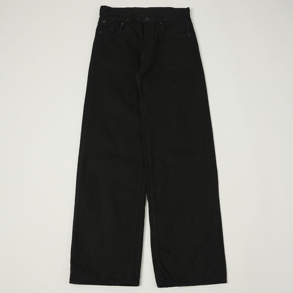 ONI 222-13BK 13oz Extra Wide Straight Jean - Black One Wash