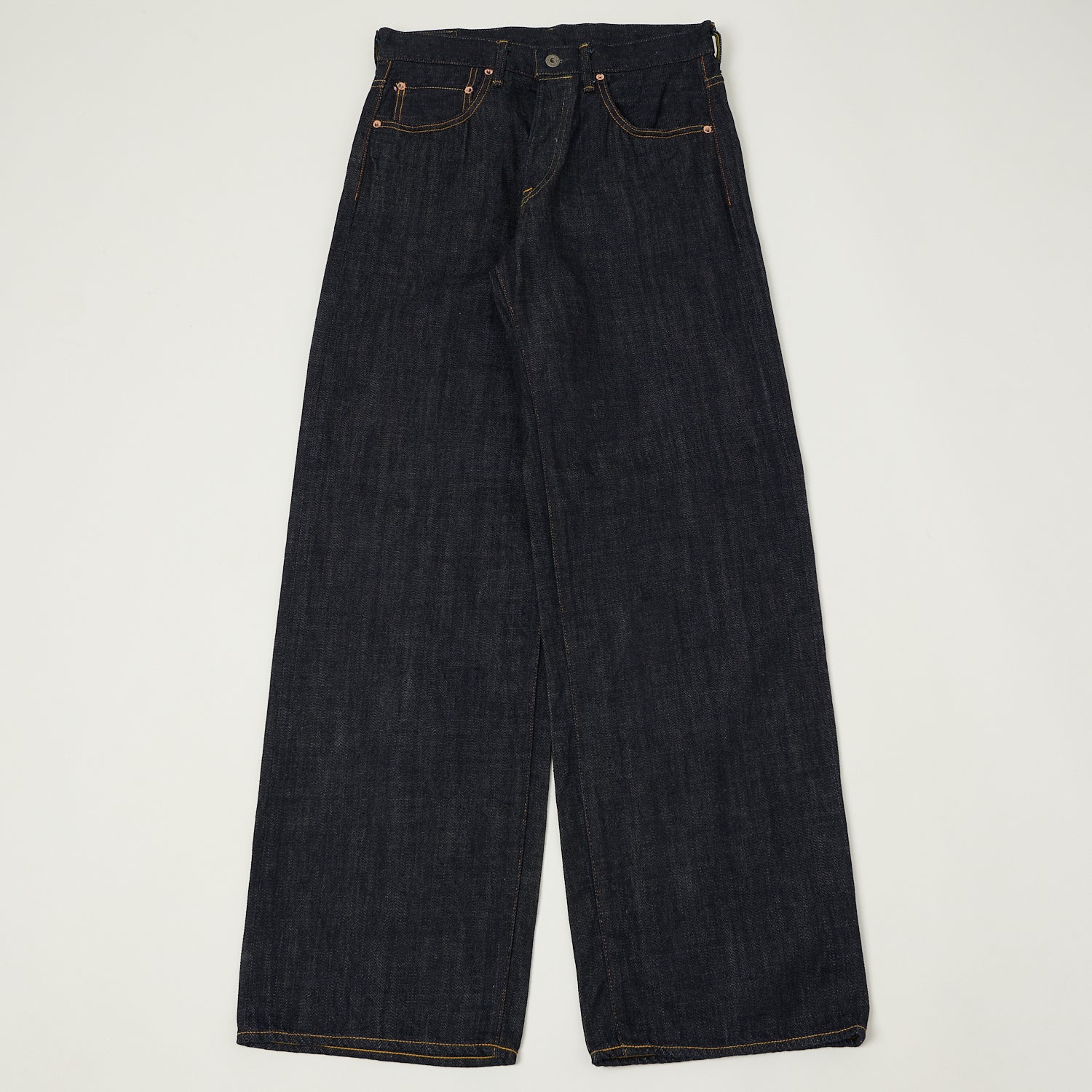 FULLCOUNT 1373 'Son of the Soil' 13.7oz Loose Straight Jean
