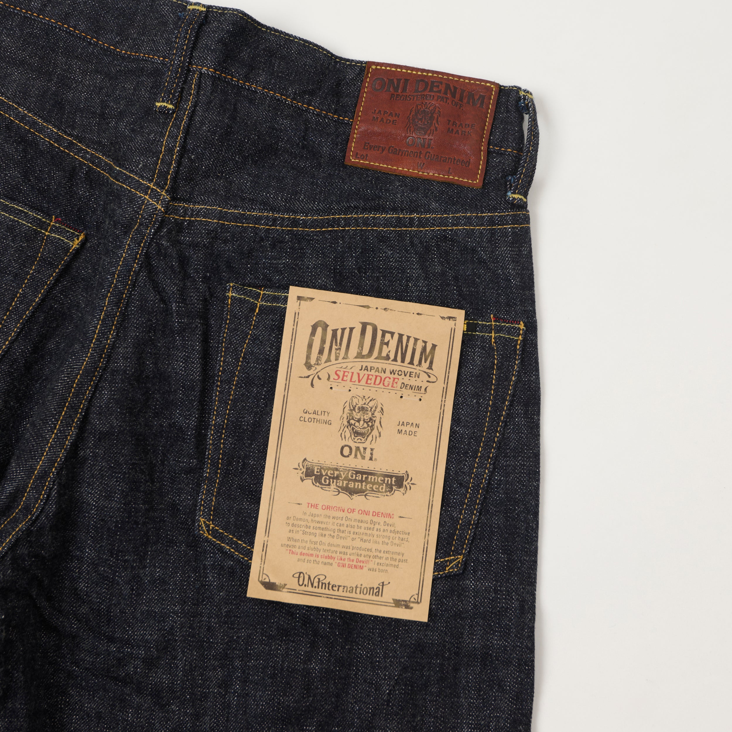 ONI Denim 02517HOX Type II Jacket - Indigo Duck Canvas – SON OF A STAG
