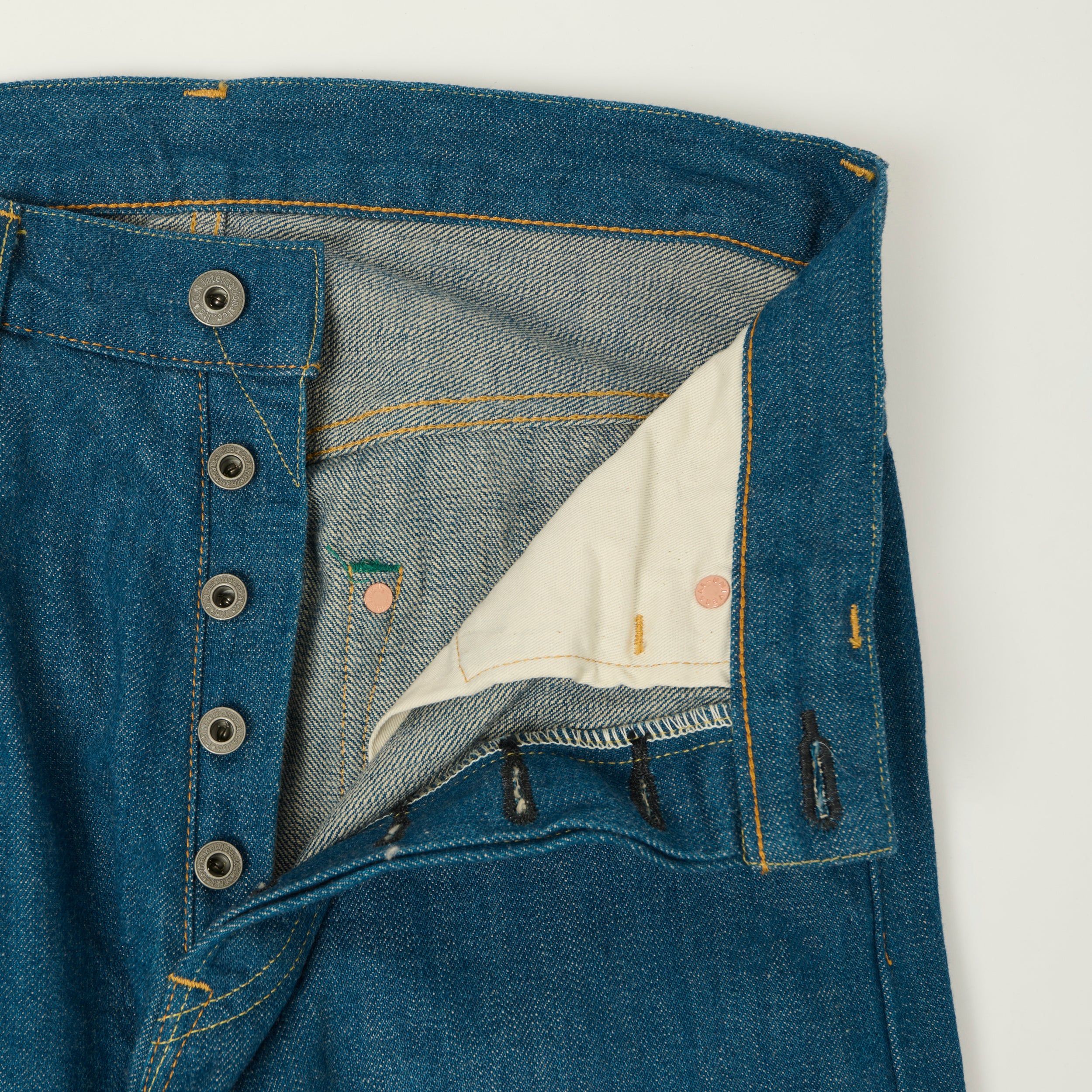 ONI Denim 222-OFBD 13.7oz Extra Wide Straight Jean - One Wash