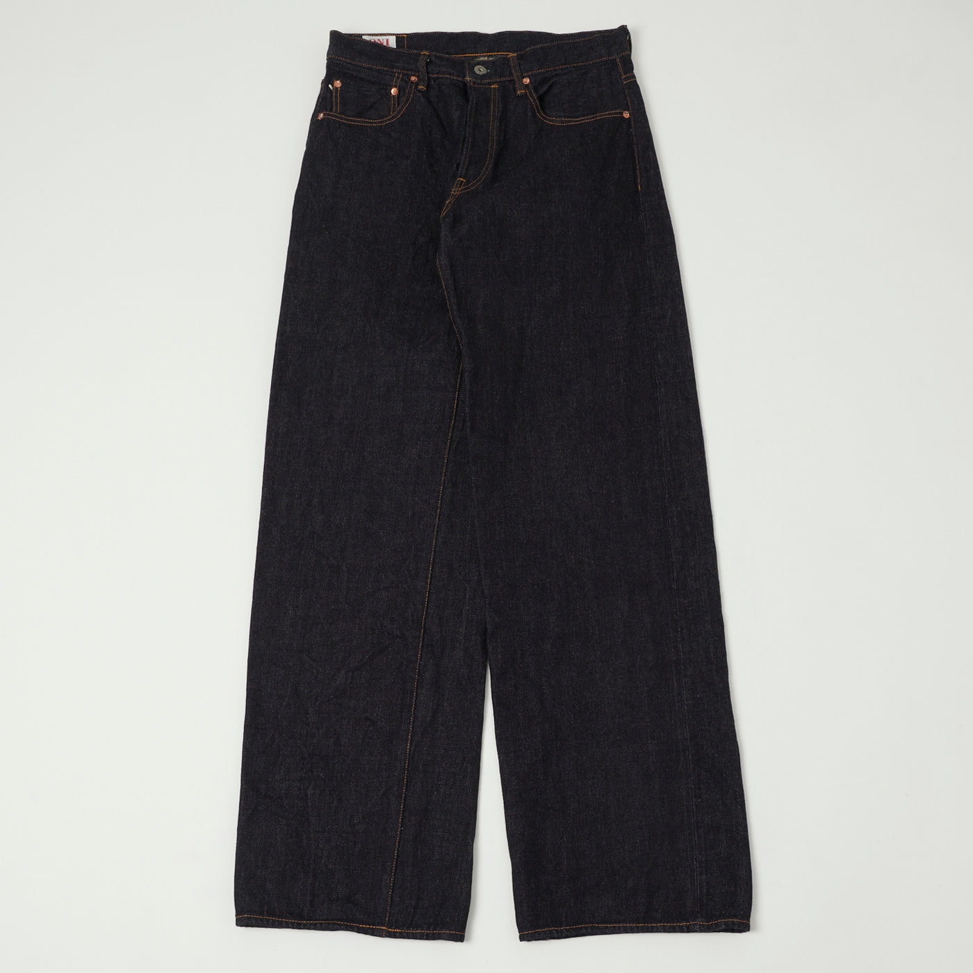ONI Denim 222 15oz Extra Wide Straight Jean - One Wash
