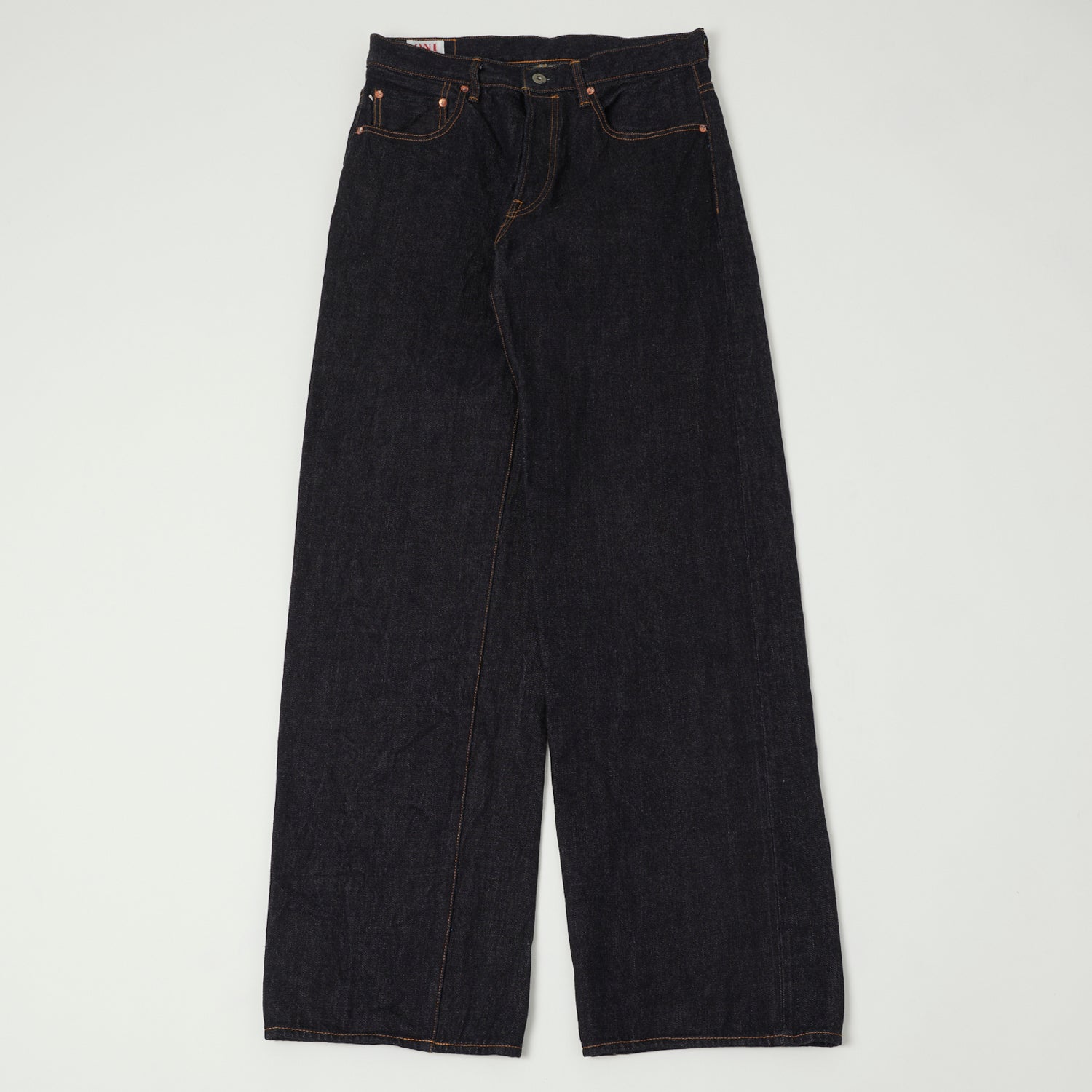 ONI Denim 222 15oz Extra Wide Straight Jean - One Wash