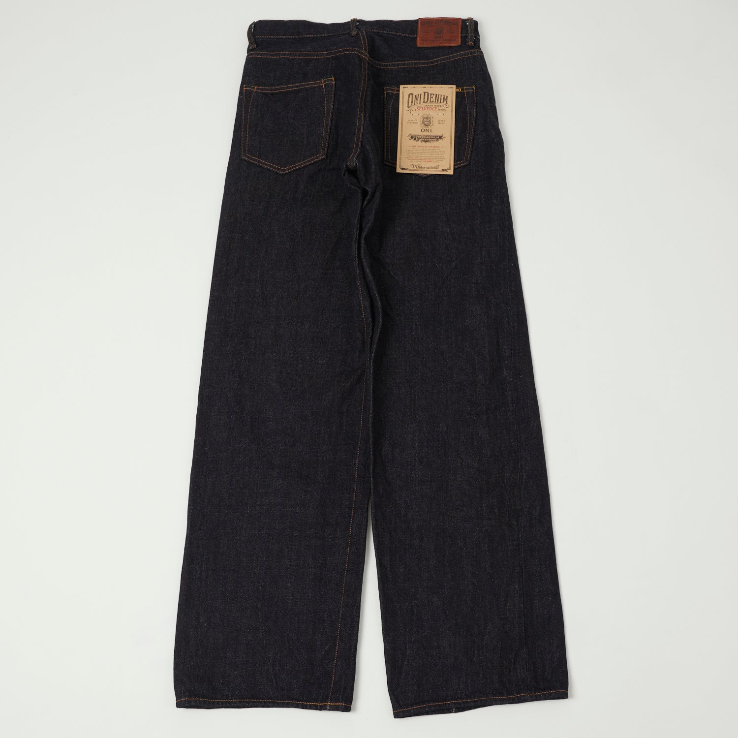 ONI Denim 222 15oz Extra Wide Straight Jean - One Wash