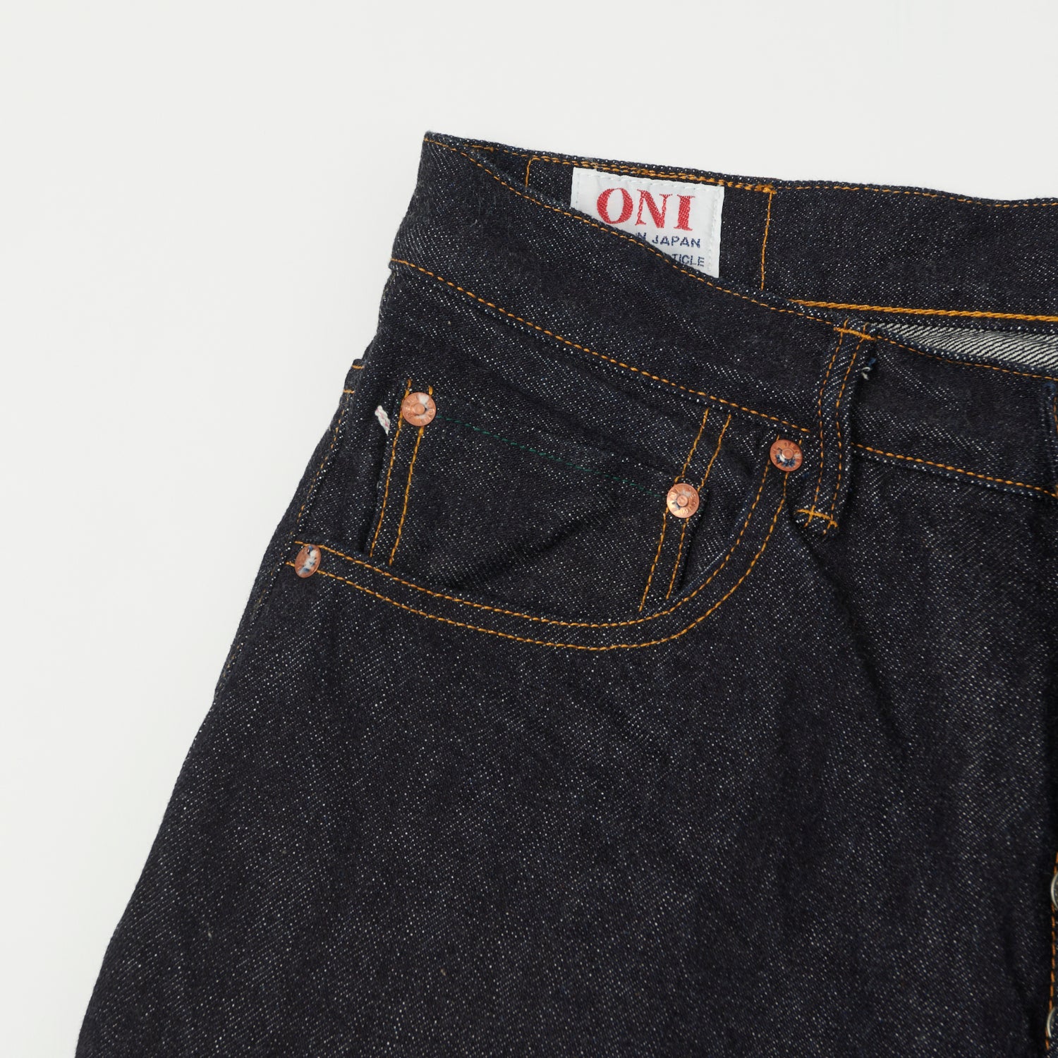 ONI Denim 222 15oz Extra Wide Straight Jean - One Wash