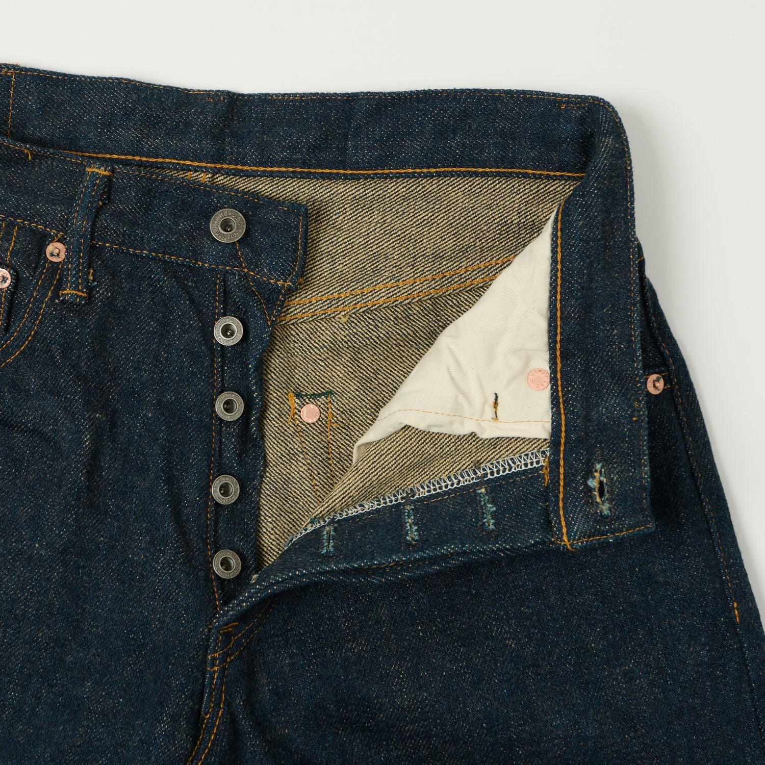 ONI Denim 222ZR-BEG 'Secret Denim' 20oz Extra Wide Straight Jean - One Wash