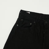 ONI 222-CCDBKBK 'Crushed Concrete Denim' 15oz Extra Wide Straight Jean - Black