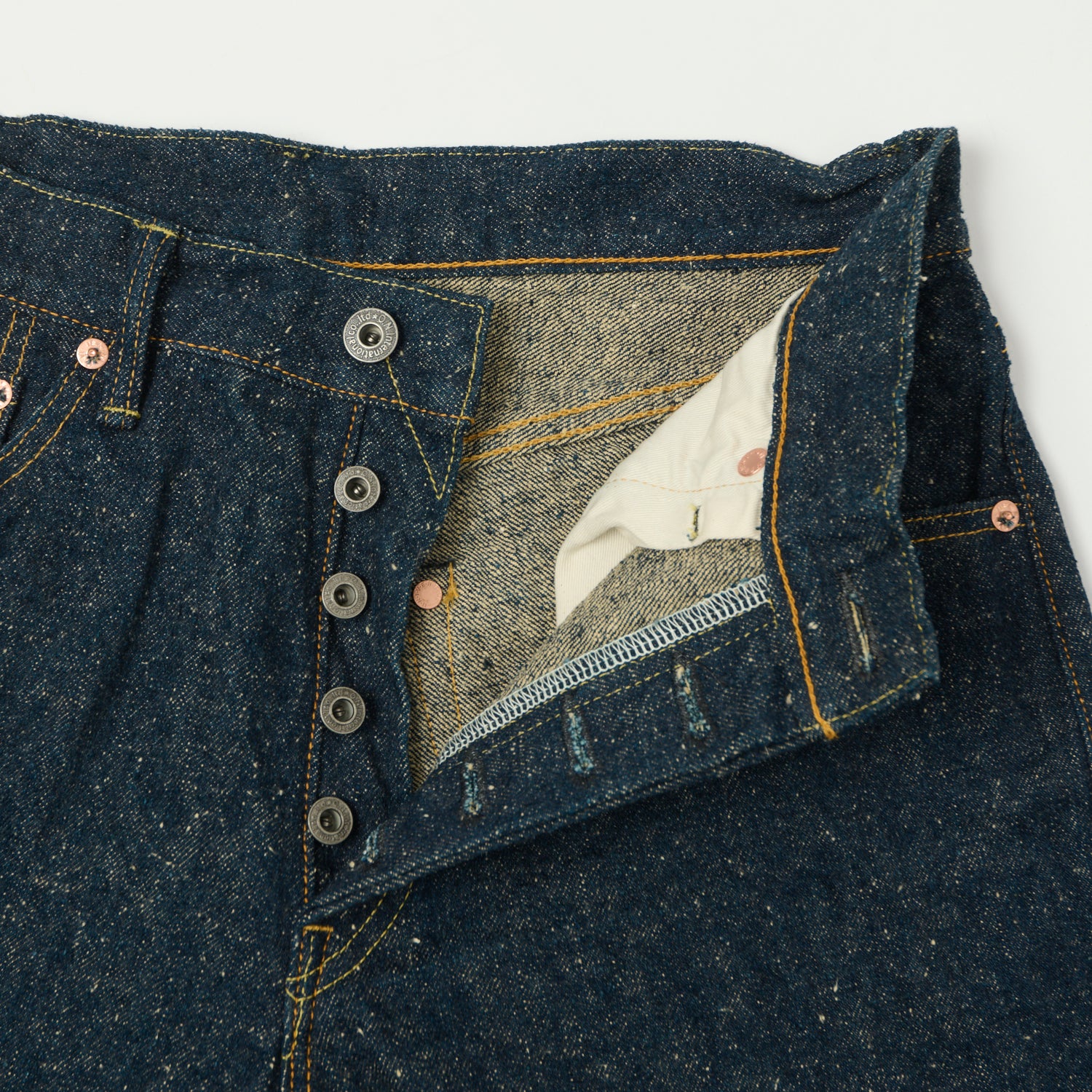 ONI Denim 246-CCD Kabuki 'Crushed Concrete Denim' 15oz Relaxed