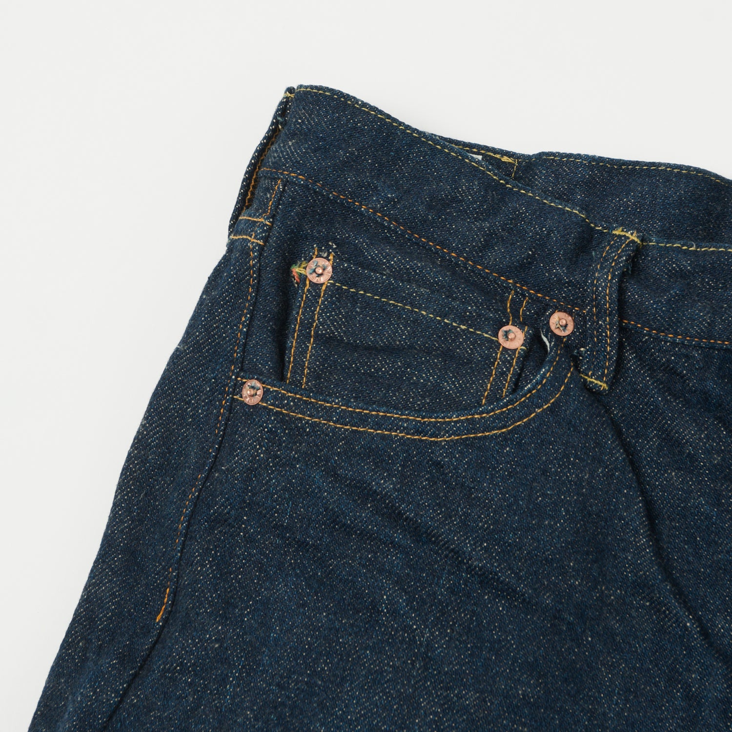 ONI Denim 246ZR-KABEG 20oz Secret Denim Kabuki Emi Relaxed Tapered Jean - One Wash