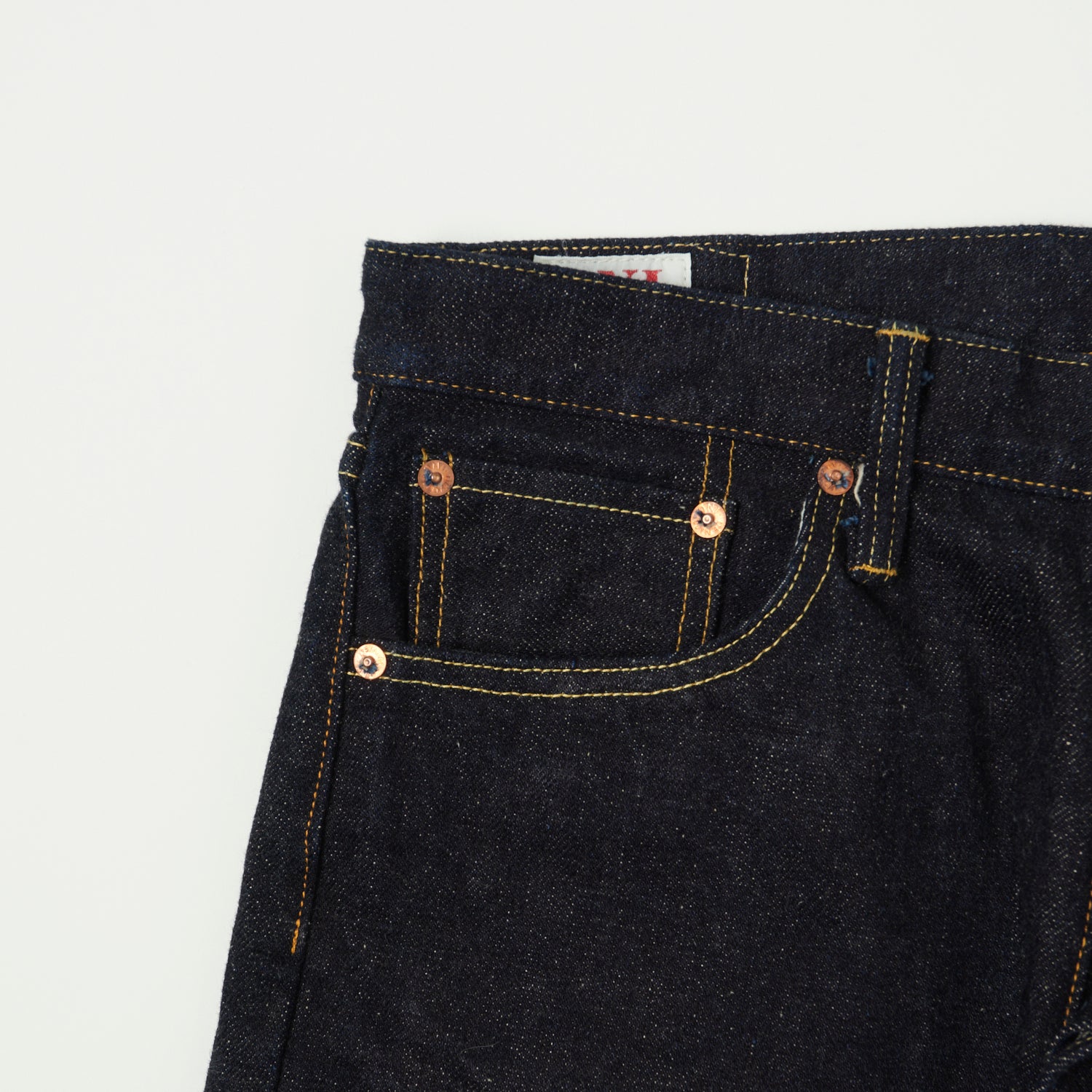 ONI Denim 246ZR-LT17G 17oz Low Tension Relaxed Tapered Jean - Dark Indigo One Wash