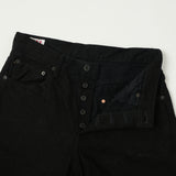 ONI 222-CCDBKBK 'Crushed Concrete Denim' 15oz Extra Wide Straight Jean - Black