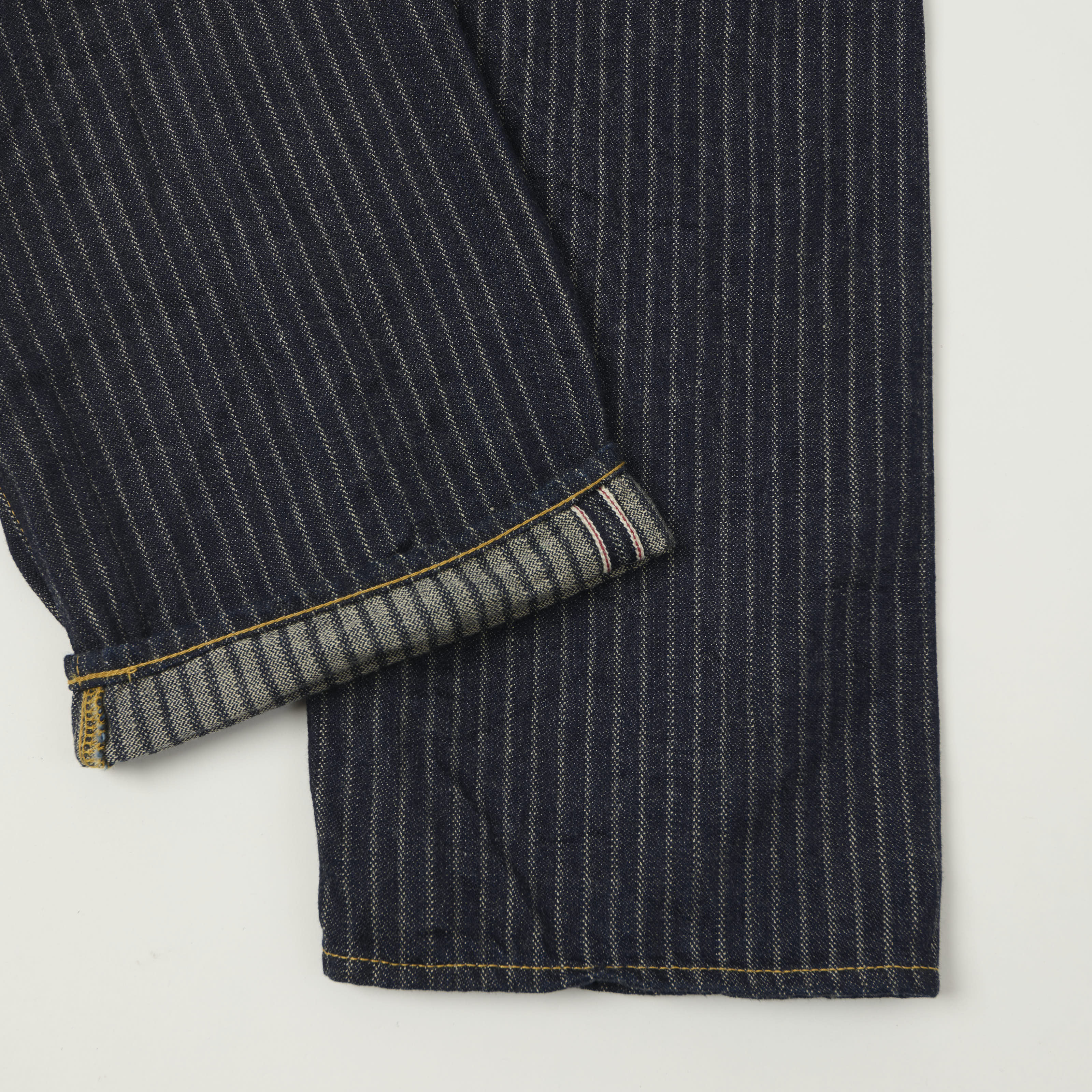 ONI Denim 266-HJS 12oz Drop Needle Denim Regular Straight Jean - One Wash