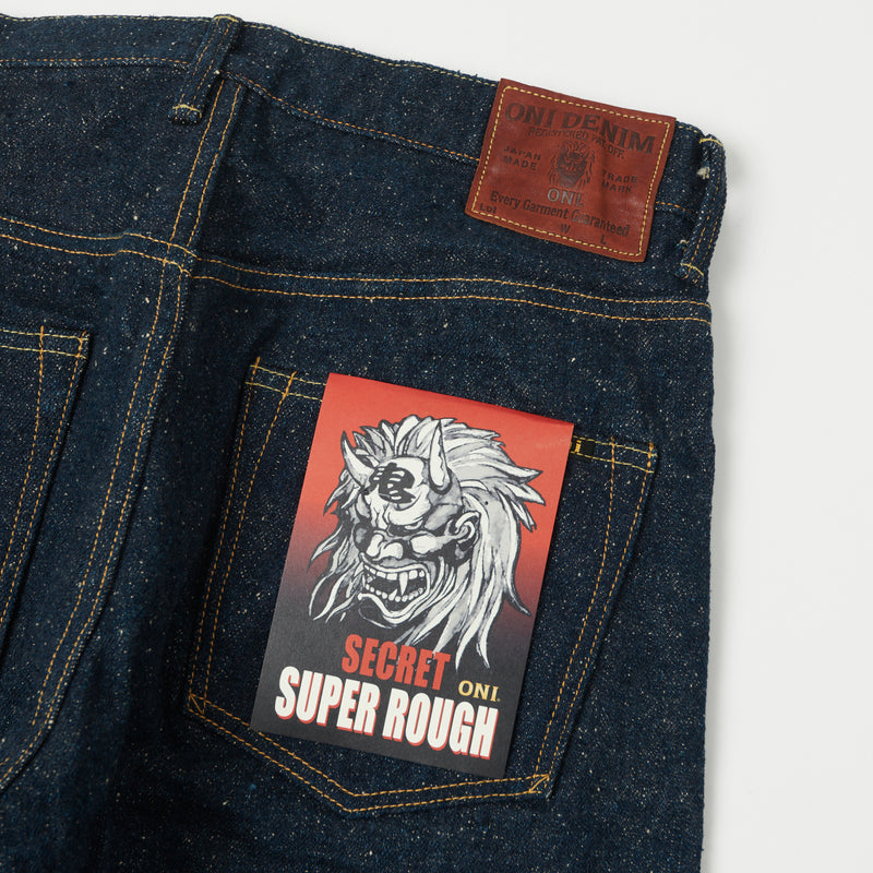 ONI 266-SESR 'Secret Super Rough Denim' Wide Straight Jean - One Wash