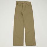 ONI Denim 266SVC-KHB Chino Cloth Regular Straight Jean - Khaki Beige