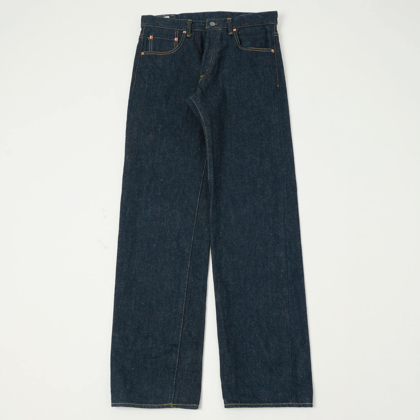 ONI Denim 266ZR-ECRU 'Secret Denim Ecru Weft' 20oz Wide Straight Jean - One Wash