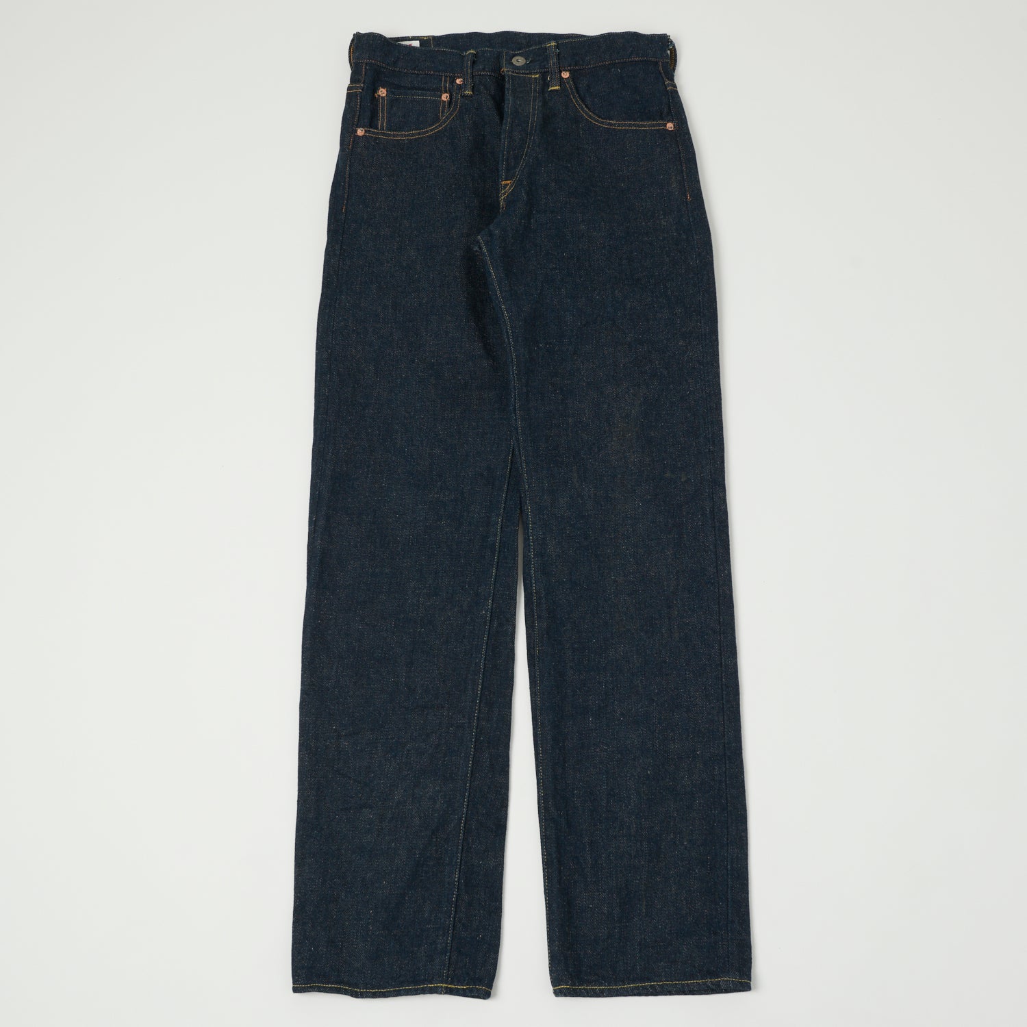 ONI Denim 266ZR-KABEG Secret Denim Kabuki Emi Wide Straight Jean - One Wash