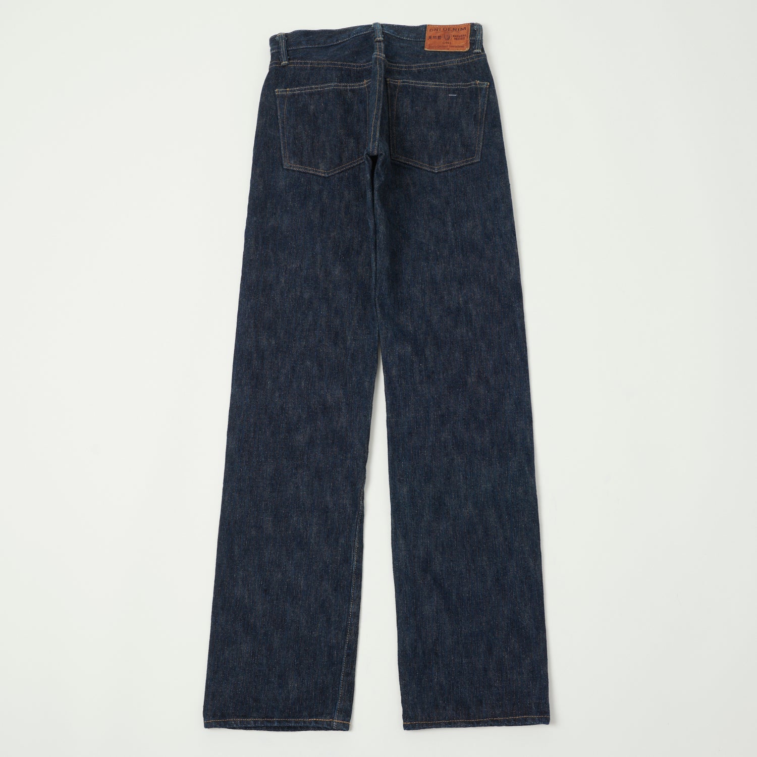 ONI Denim 266 Kase 16oz Natural Indigo 'Kabuki' Selvedge Wide Straight Jean - One Wash