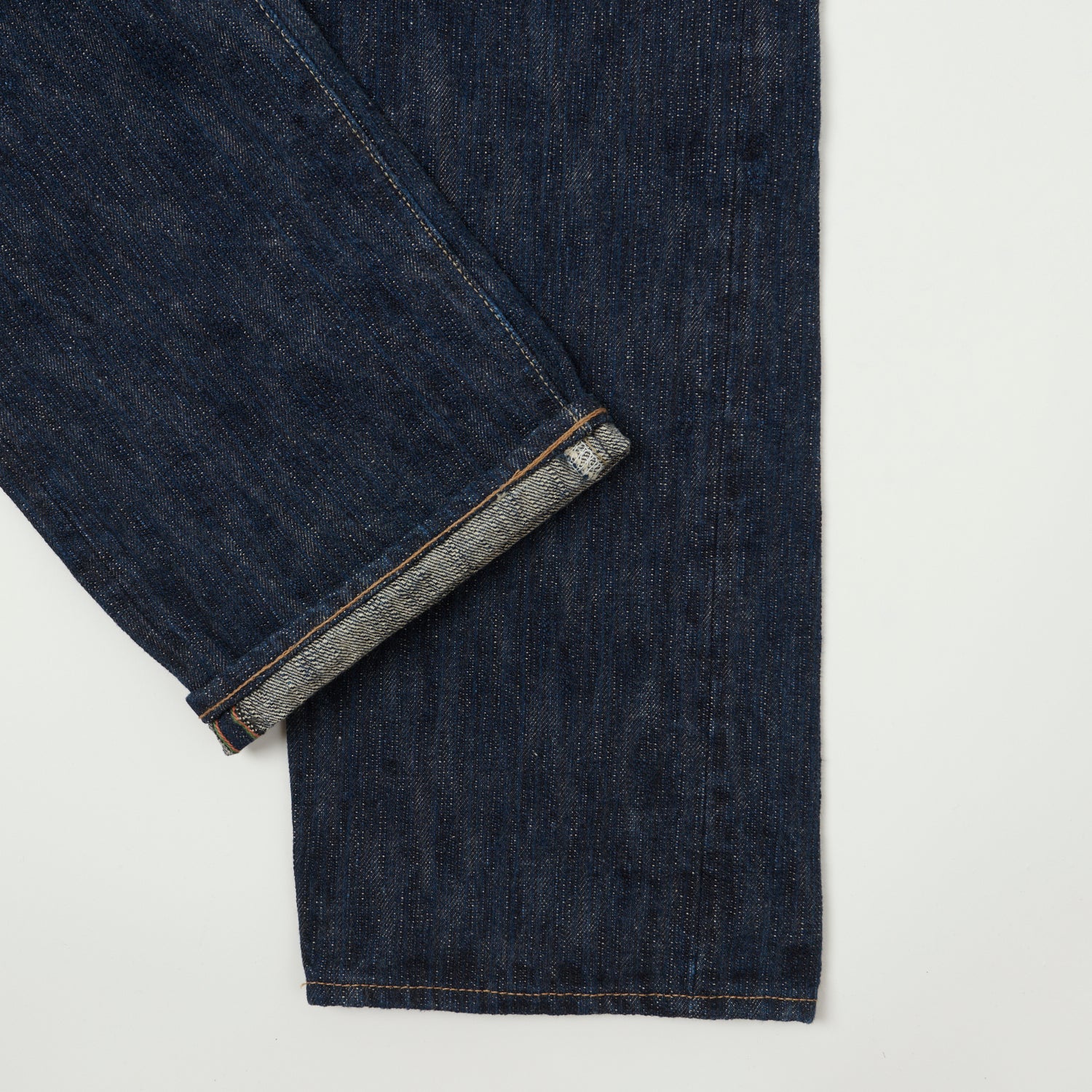 ONI Denim 266 Kase 16oz Natural Indigo 'Kabuki' Selvedge Wide Straight Jean - One Wash