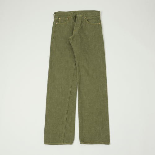 ONI Denim 270-OLD18 18oz Regular Straight Jean - Olive