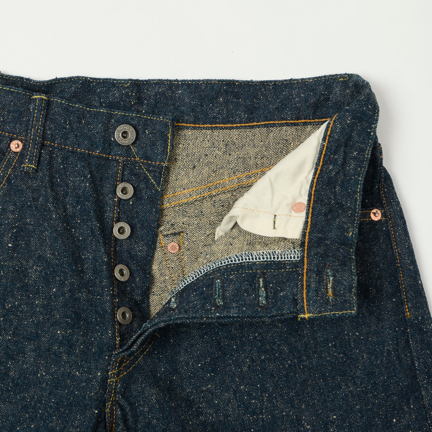 ONI Denim 288-CCD Kabuki 'Crushed Concrete Denim' 15oz Loose Straight Jean - One Wash