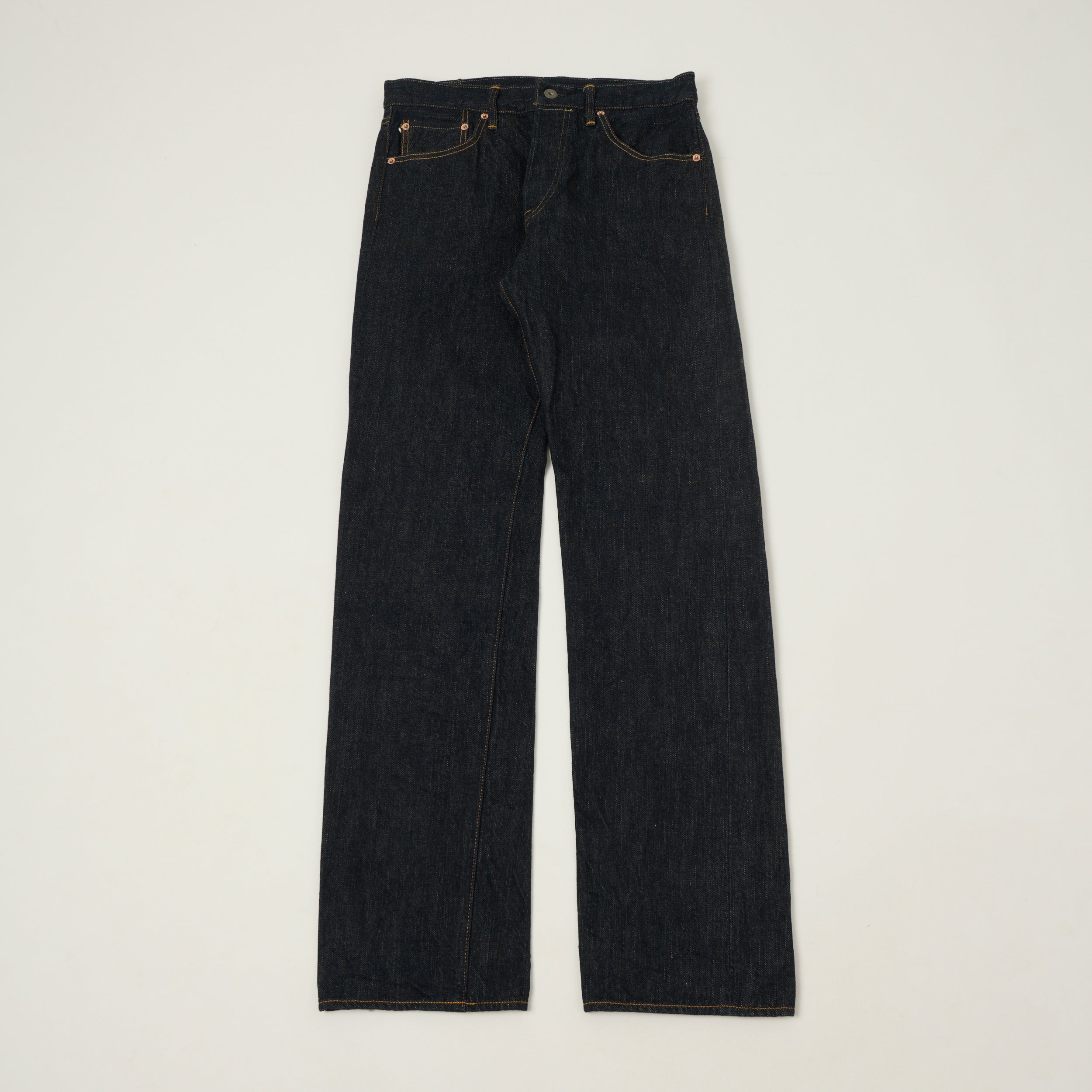 ONI Denim 288-GC15 Green Cast 15oz Regular Straight Jean - One Wash