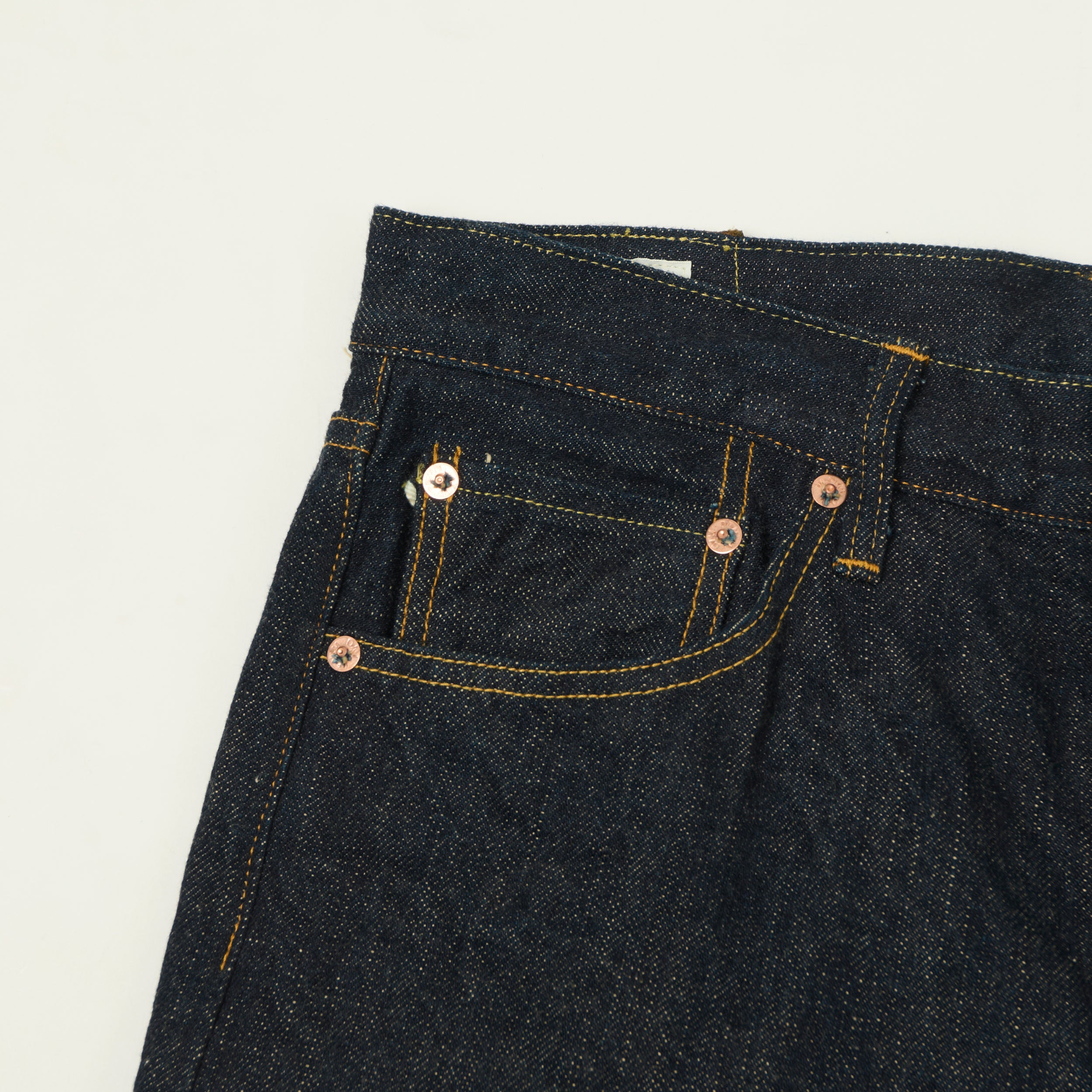 ONI Denim 288-GC15 Green Cast 15oz Regular Straight Jean - One Wash