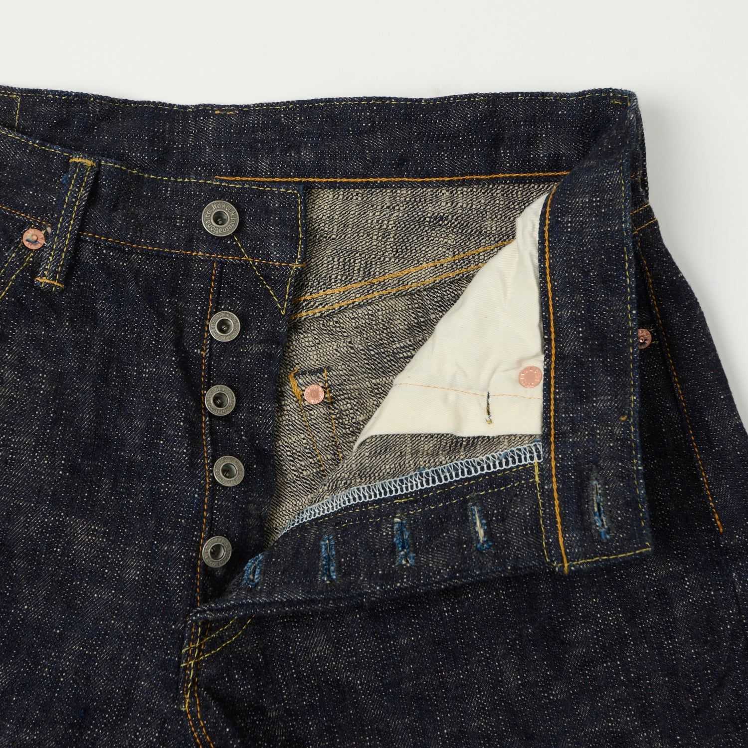 ONI Denim 288-Kasuri 17oz Loose Straight Jean - One Wash