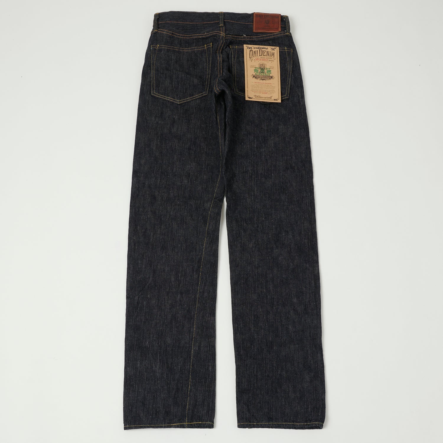 ONI Denim 288-Kihannen 16oz 'Green Cast' Loose Straight Jean - One Wash