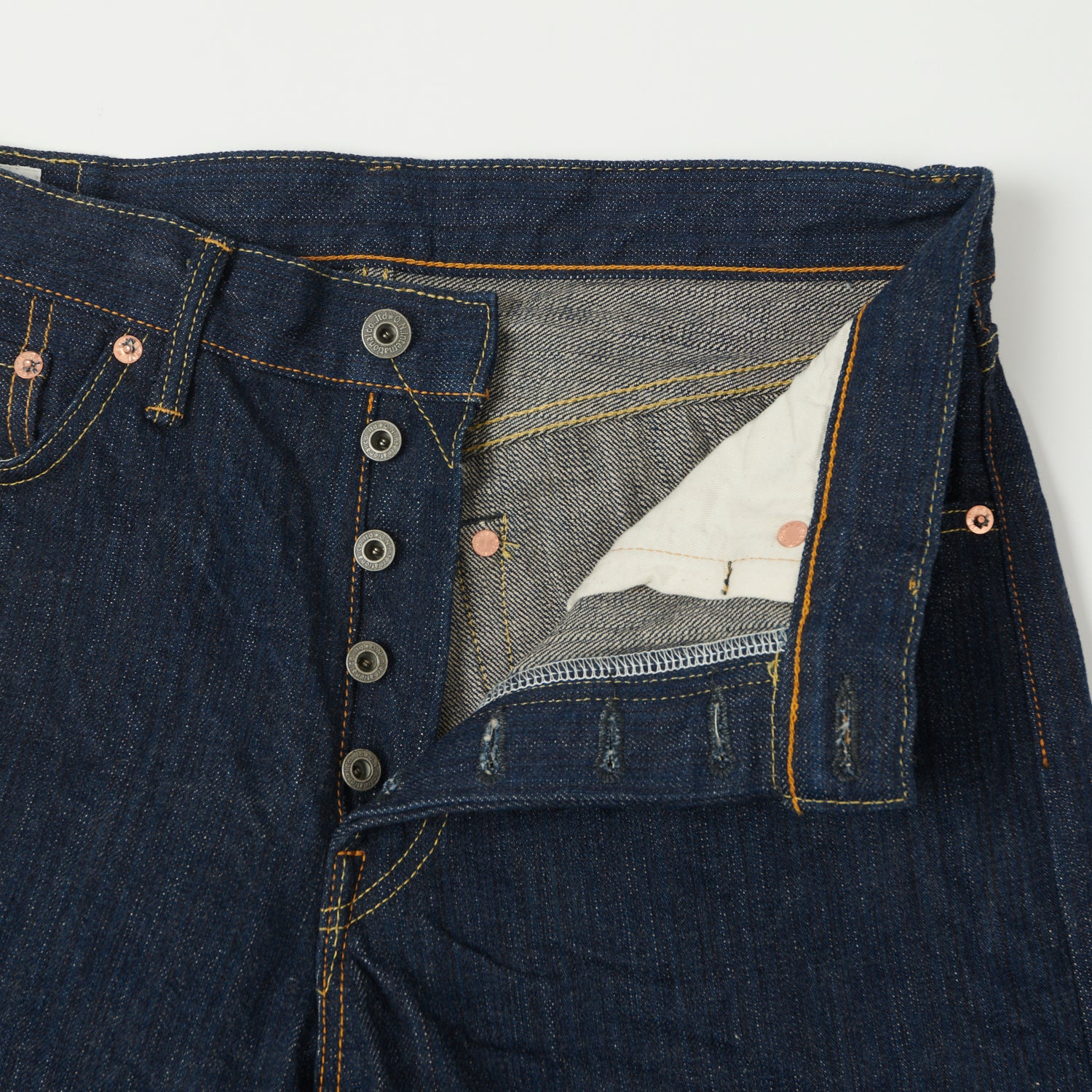 ONI Denim 288-Kiwami Natural Indigo 16oz Loose Straight Jean - One Wash