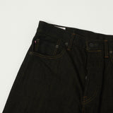 ONI 246-BKOL 12.5oz Black x Olive Relaxed Tapered Jean - One Wash