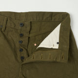 ONI 246-OLOL 'Warp and Weft' 12oz Relaxed Tapered Jean - Olive One Wash