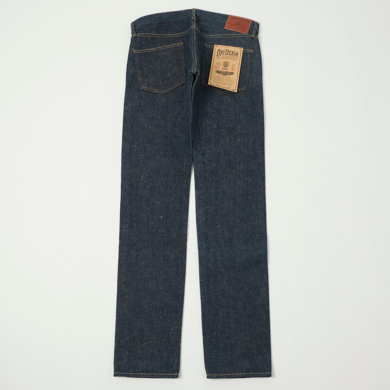 ONI Denim 502ZR 'Secret Denim' 20oz Slim Tapered Jean - Raw – SON