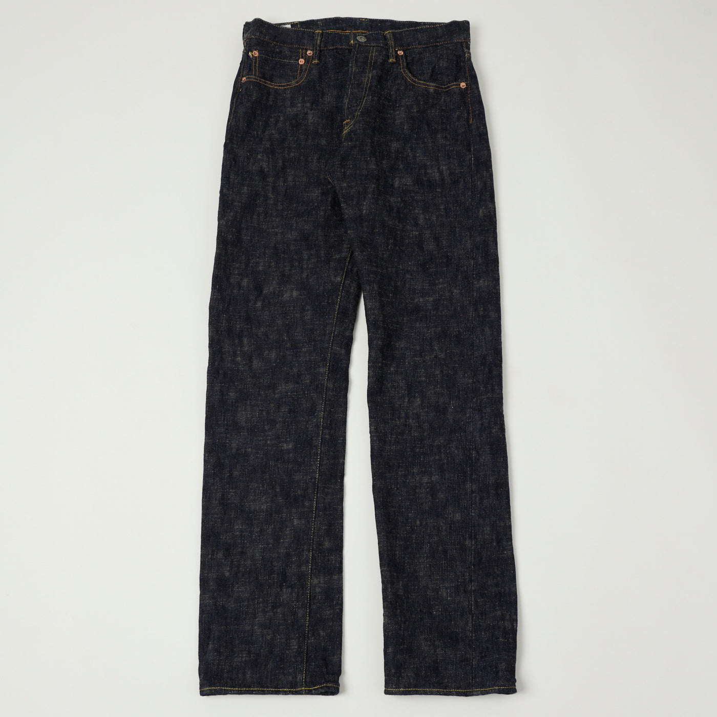 ONI Denim 505-Kasuri 17oz Regular Straight Jean - One Wash