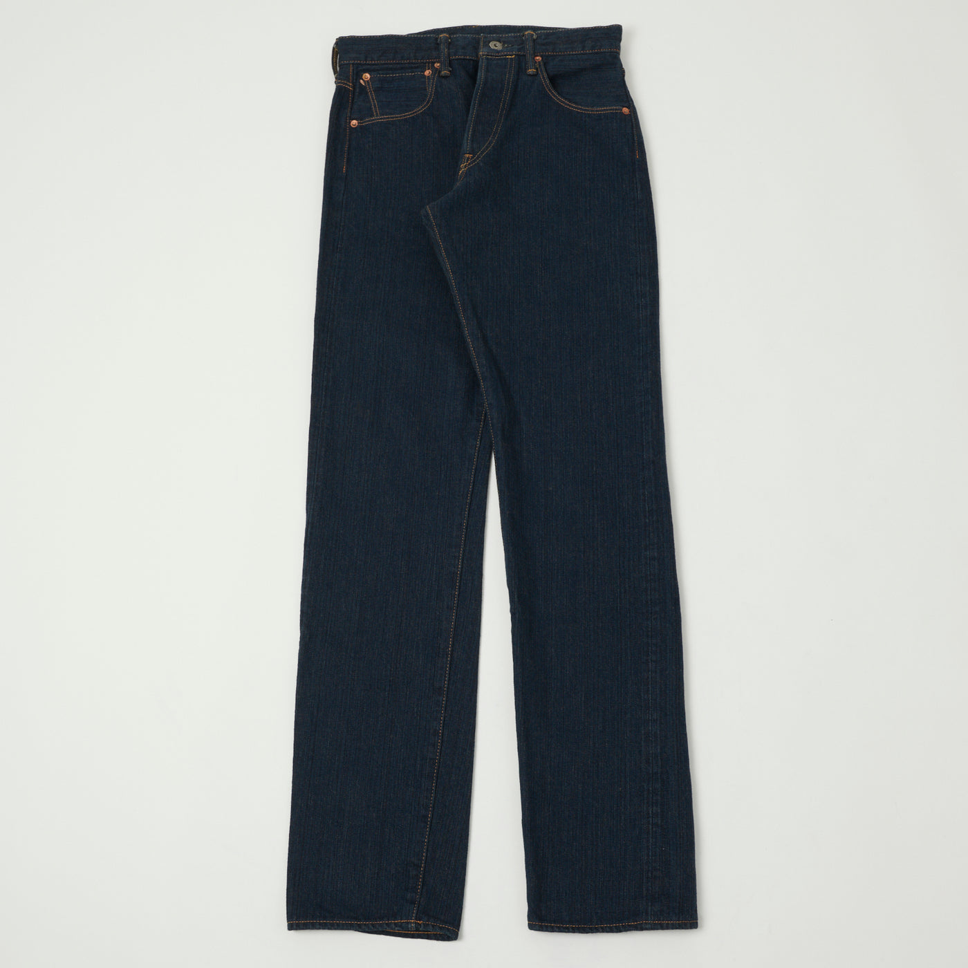 ONI Denim 510SHM 'Kiwami' Semi Hand Made 16oz Natural Indigo Slim Straight Jean - One Wash