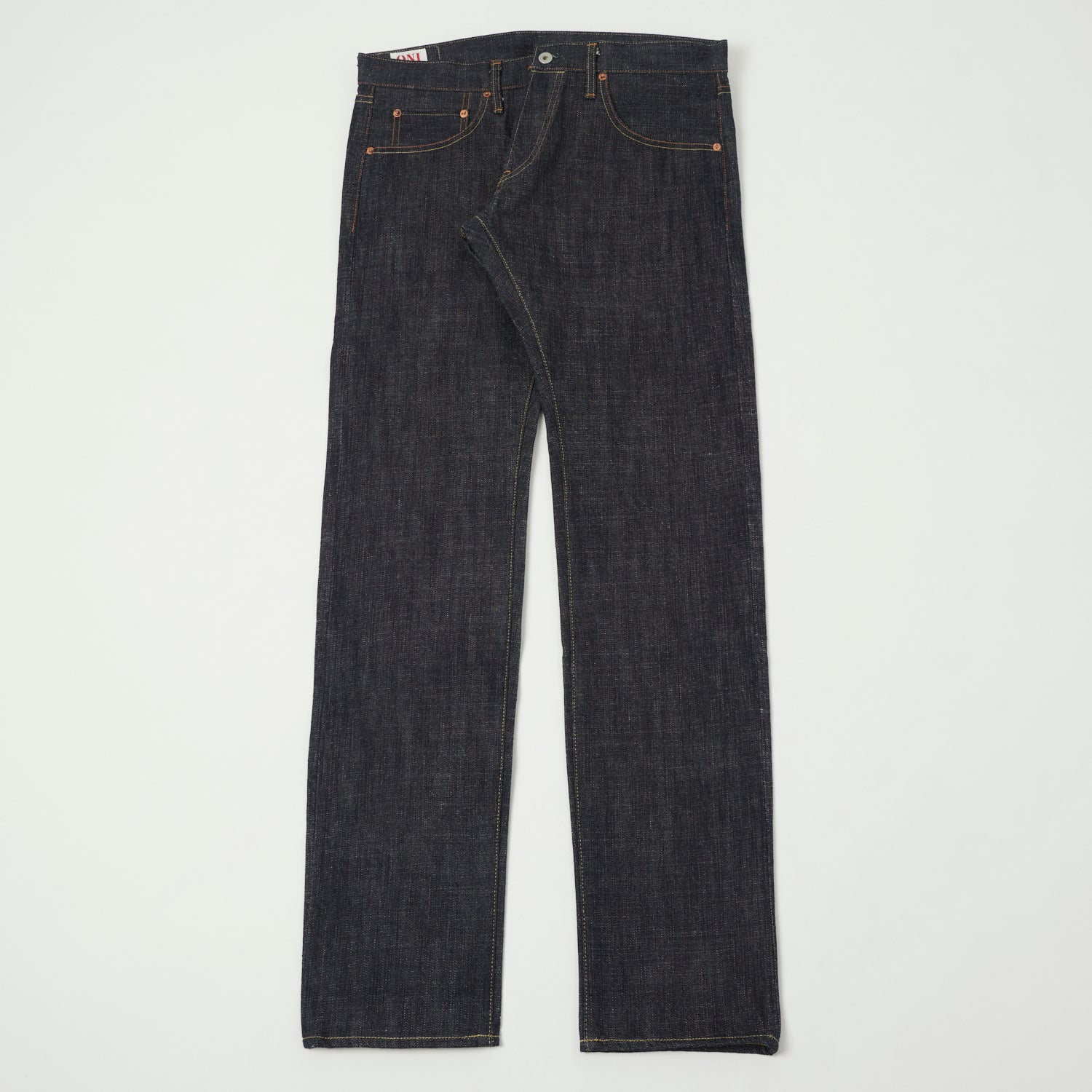ONI Denim 512 14oz Slim Straight Jeans - Raw
