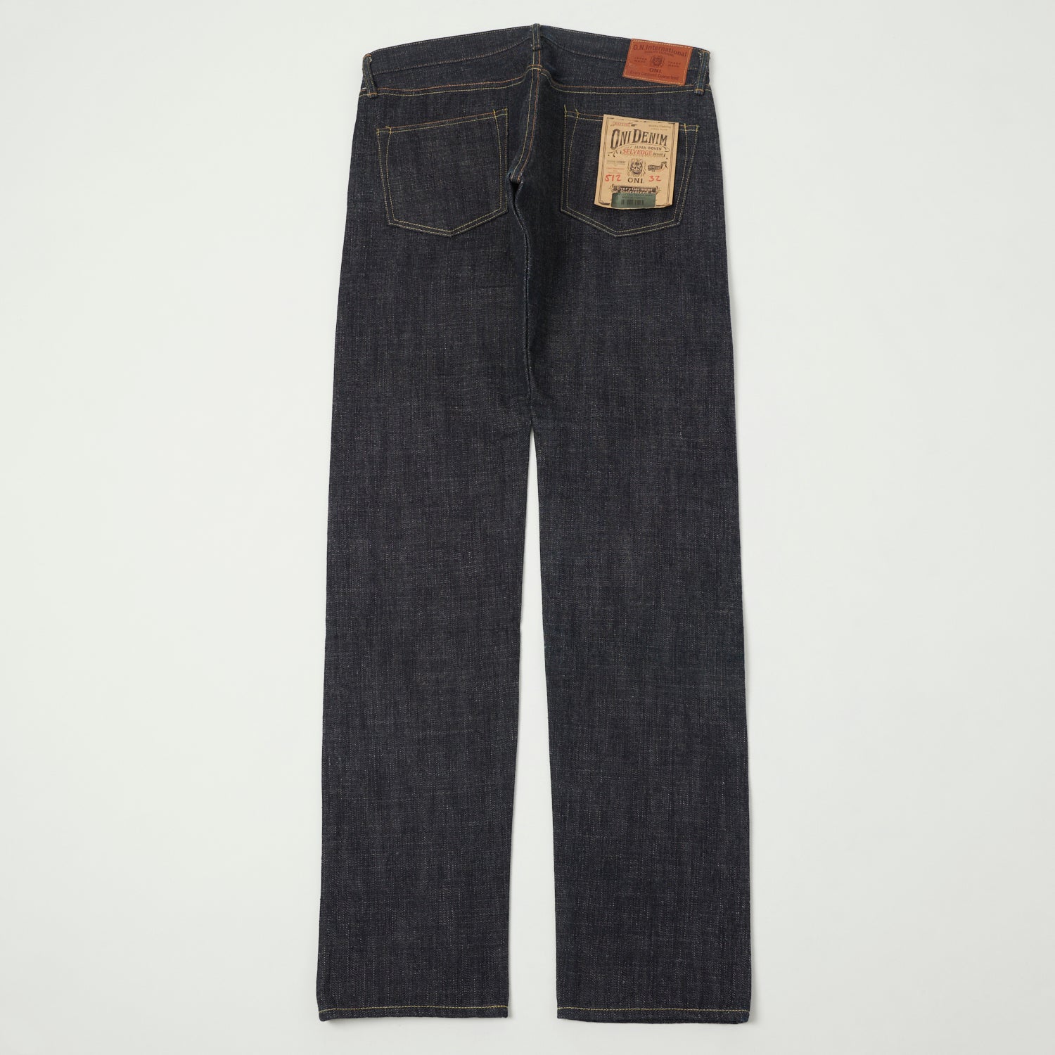 ONI DENIM / ボトム/30/コットン/IDG/ONI-512 ONI Denim 512 14oz Slim Straight Jeans - Raw – SON OF A STAG