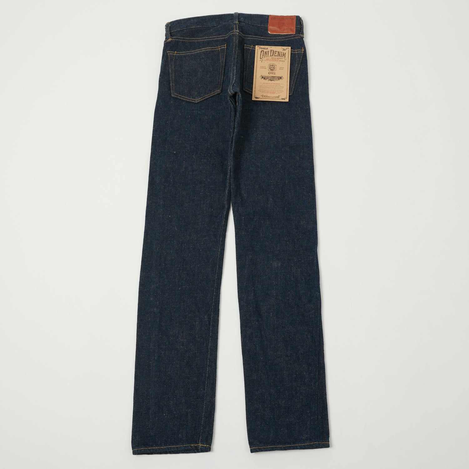 ONI Denim 544ZR 20oz 'Secret Denim' Slim Straight Jean - One Wash