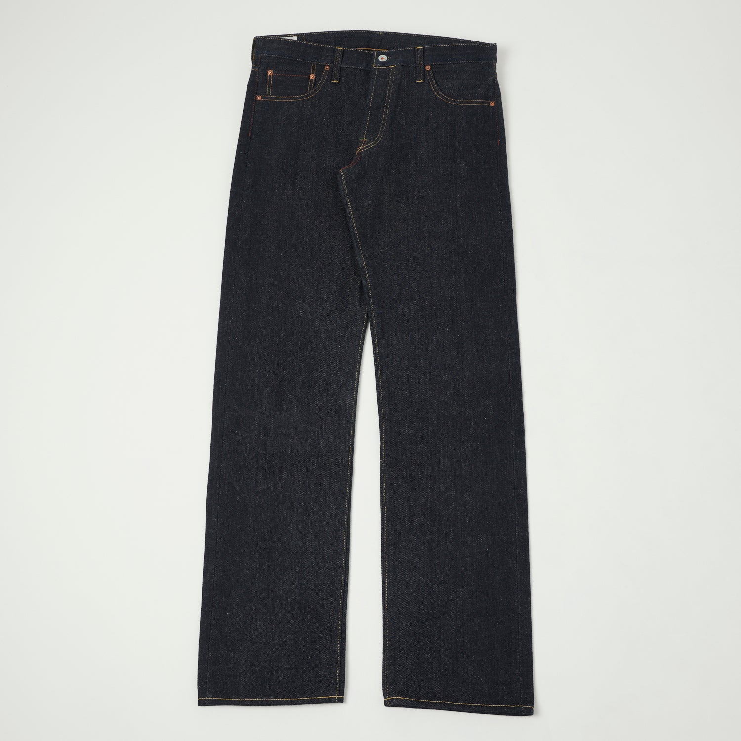 ONI Denim 575 22oz Natural Indigo 'Kabuki' Selvage Slim Straight Jean - Raw