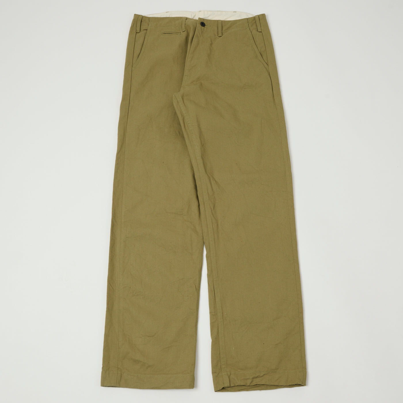 ONI Denim 777-BRD 'British Drill' Wide Straight Jean - Tan One Wash