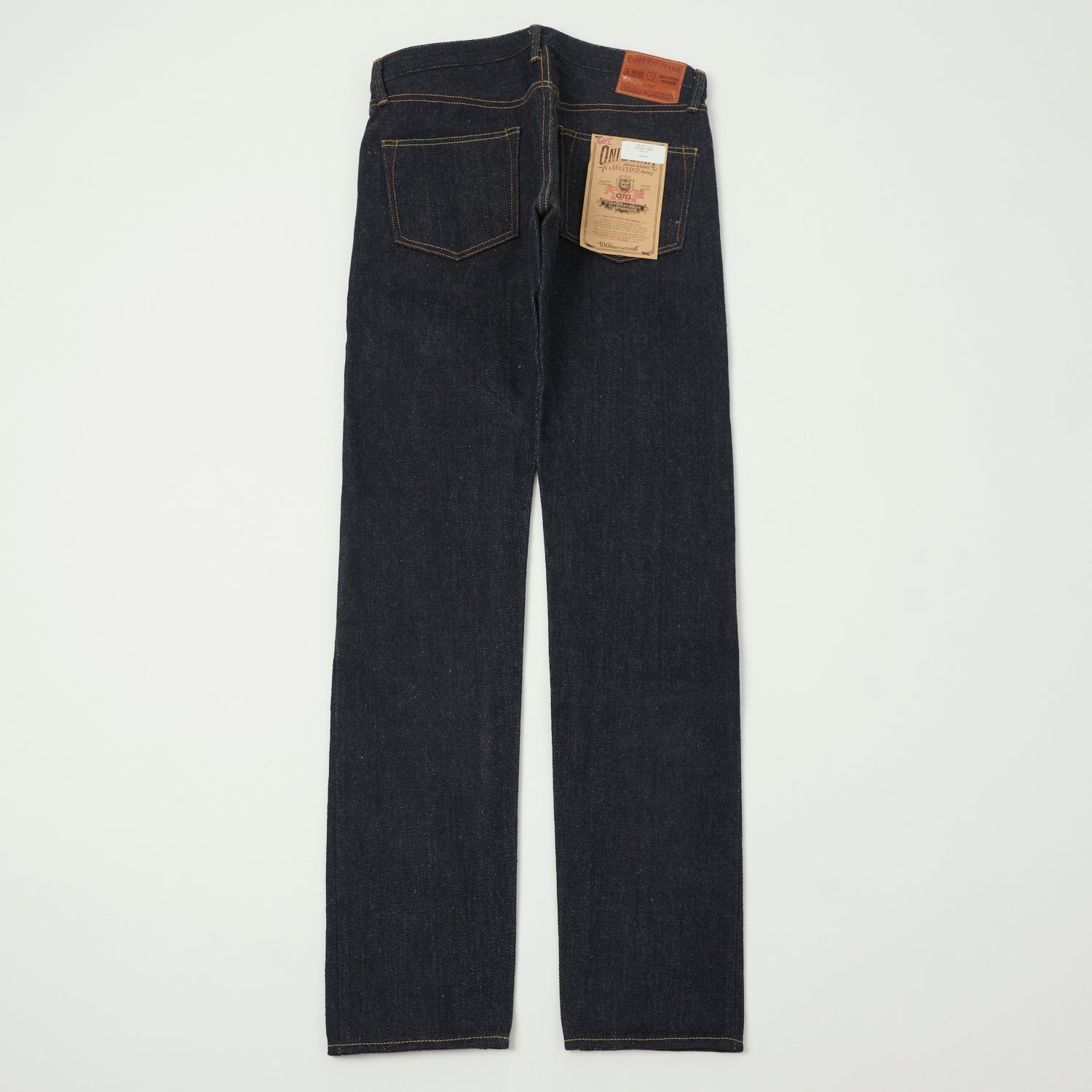 ONI Denim 602 Natural Indigo 22oz Regular Tapered Jean - Raw