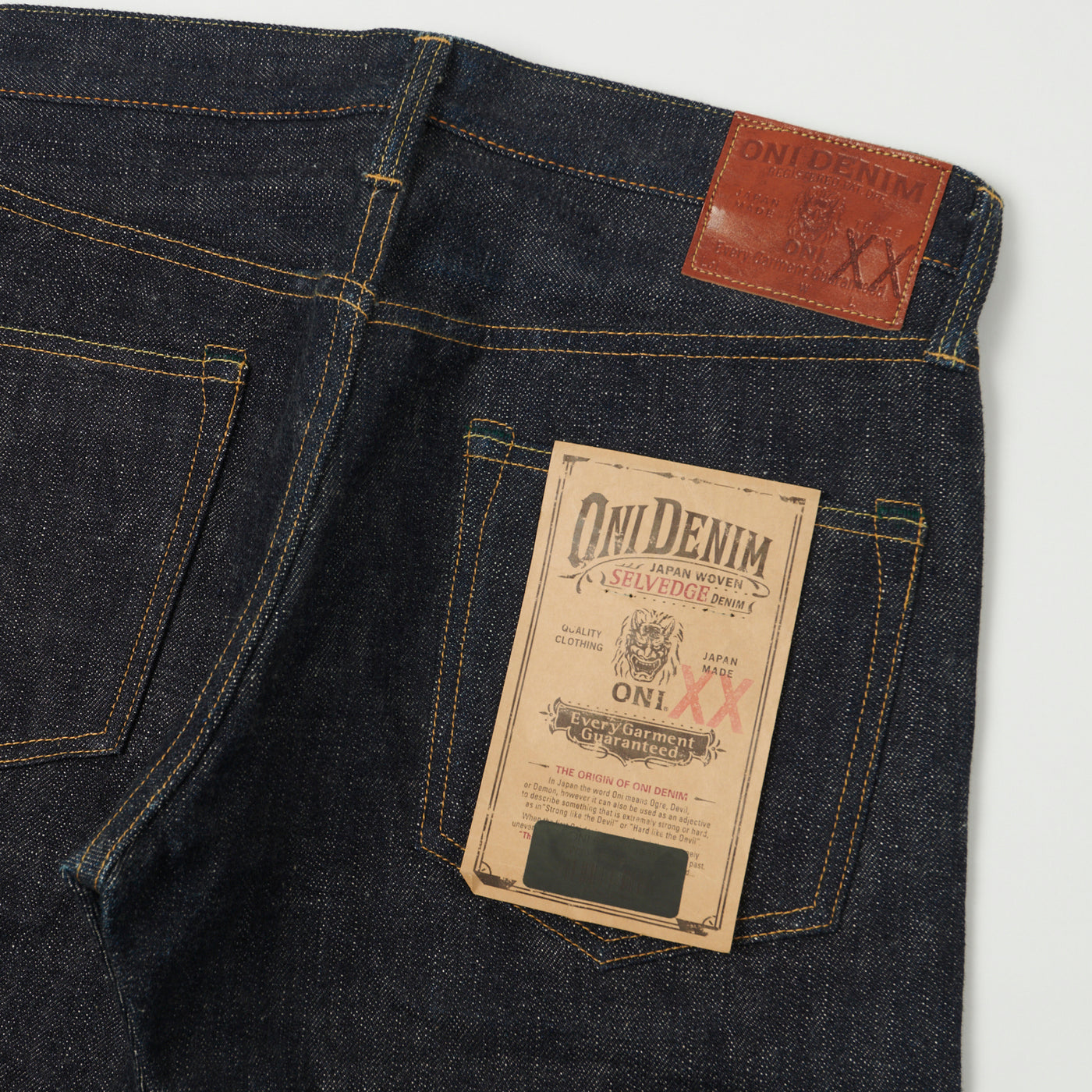 ONI Denim 612XX 16.5oz Slim Tapered Jean - Raw
