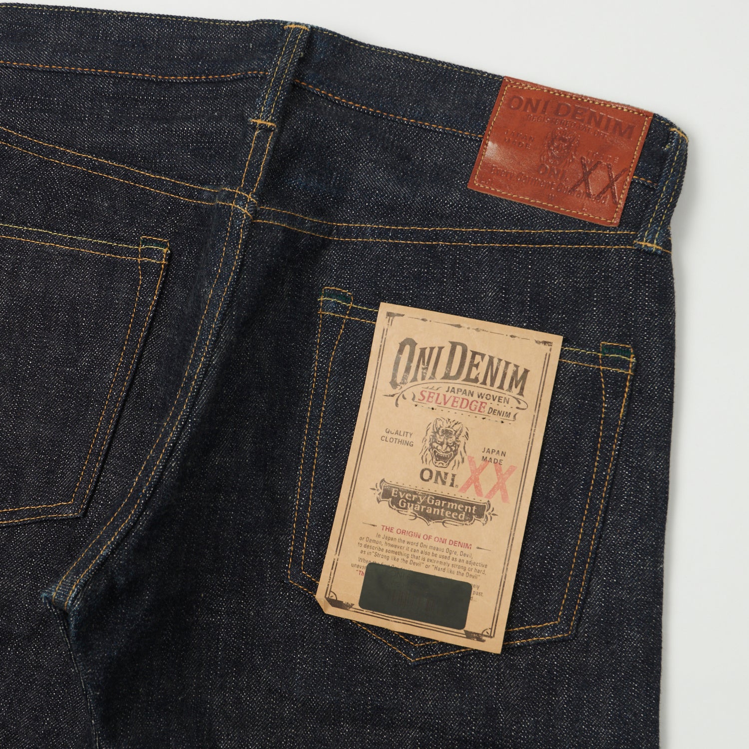 ONI Denim 612XX 16.5oz Slim Tapered Jean - Raw