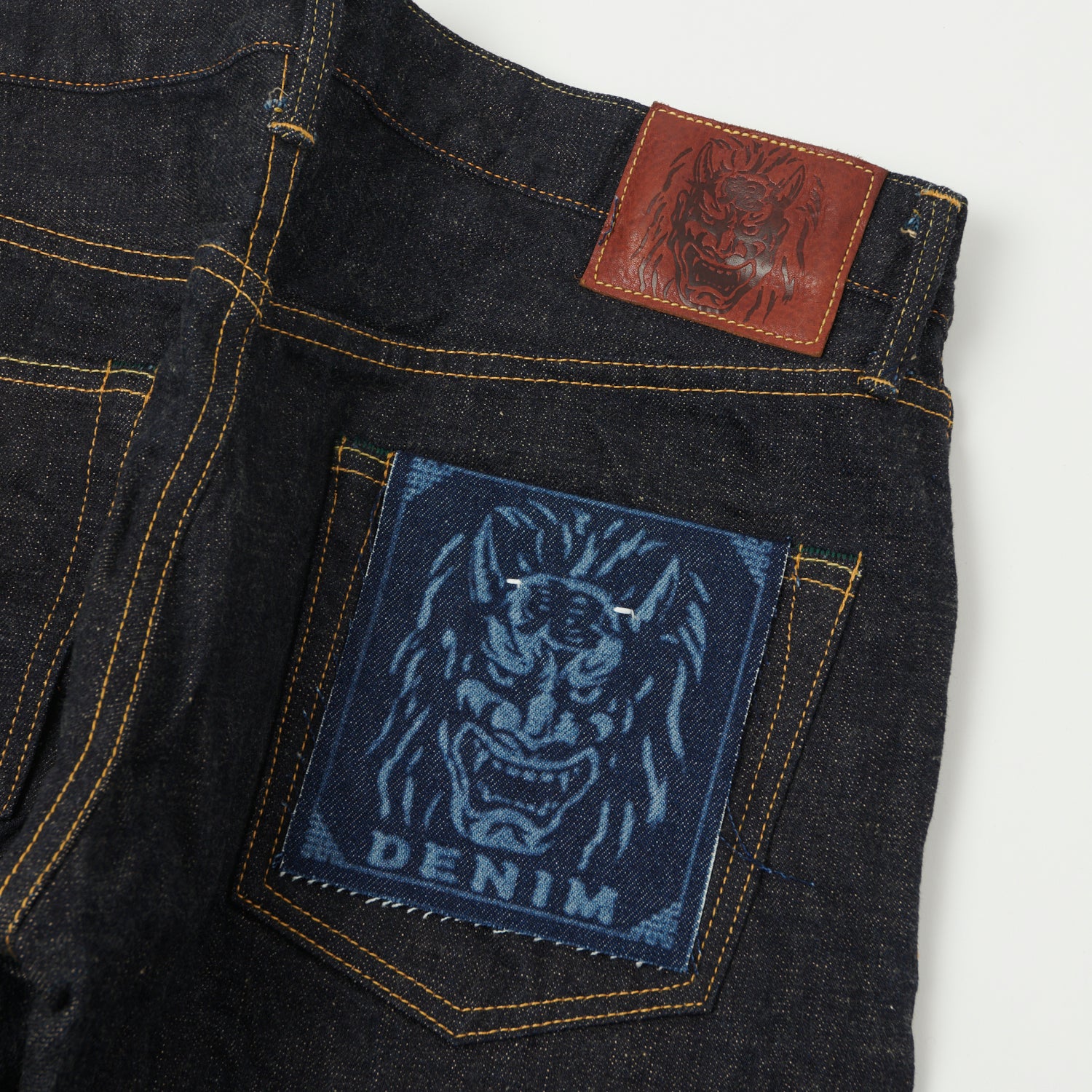 ONI Denim 622-14KBE 14oz Relaxed Tapered Jean - One Wash