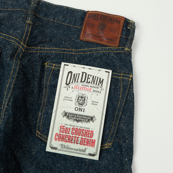 ONI 622-CCD Kabuki 'Crushed Concrete Denim' 15oz Regular Tapered Jean - One Wash