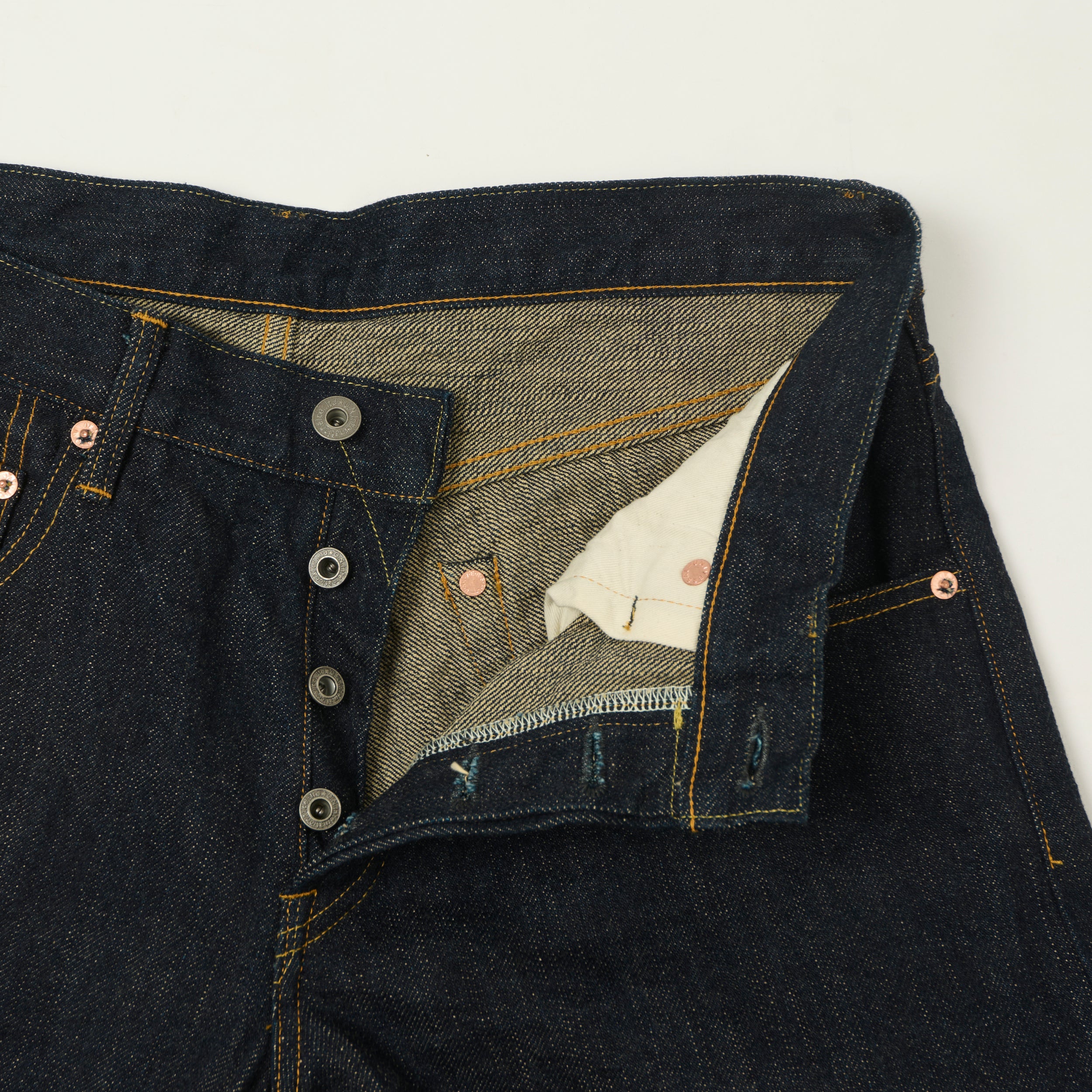 ONI Denim 622-GC15 Green Cast 15oz Regular Tapered Jean - One Wash