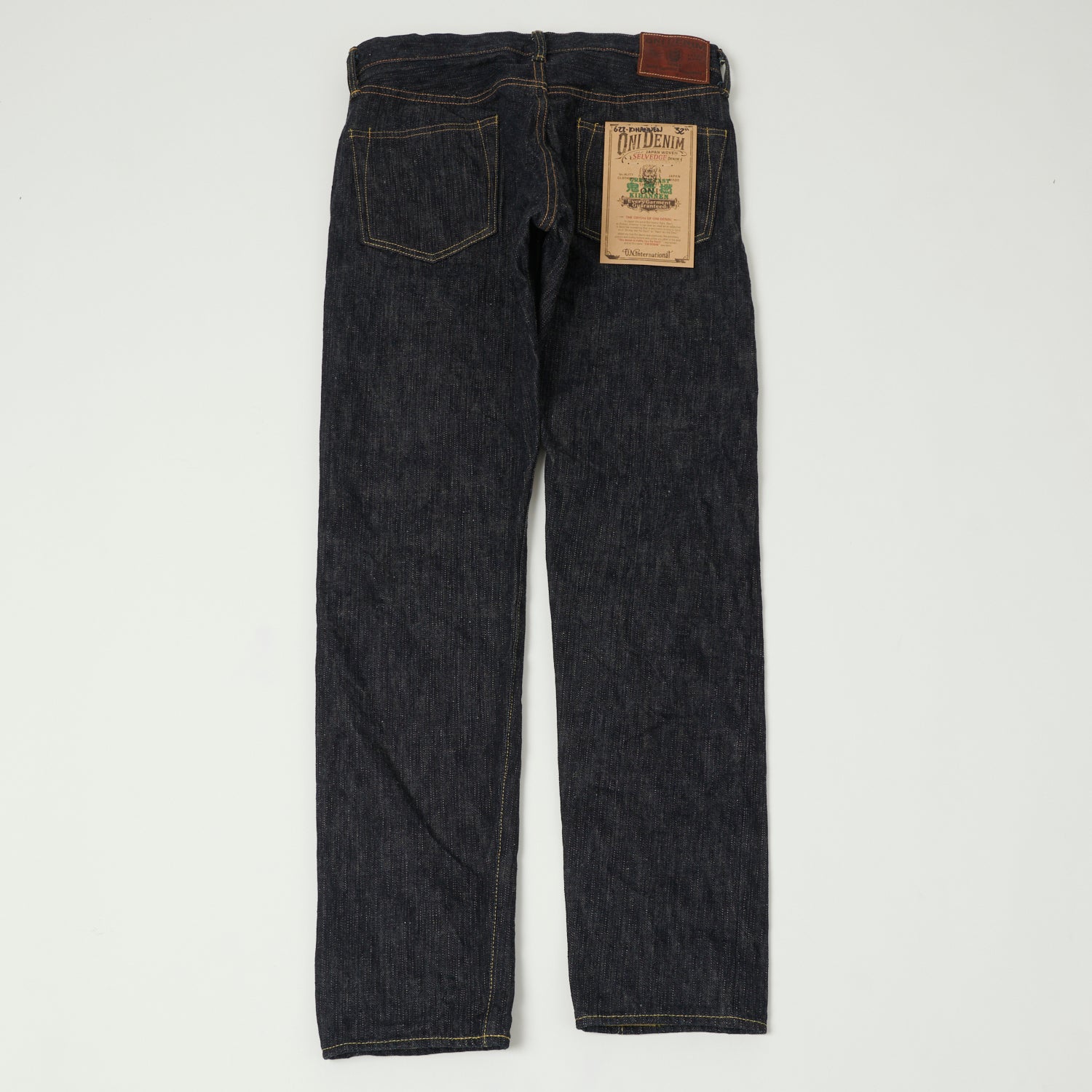 ONI Denim 622-Kihannen 16oz 'Green Cast' Relaxed Tapered Jean - One Wash